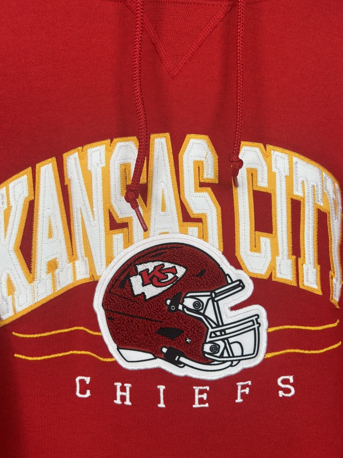 Russell Athletic Vintage Russell Athletic Kansas City Cheifs Hoodie Size US L / EU 52-54 / 3 - 5 Thumbnail