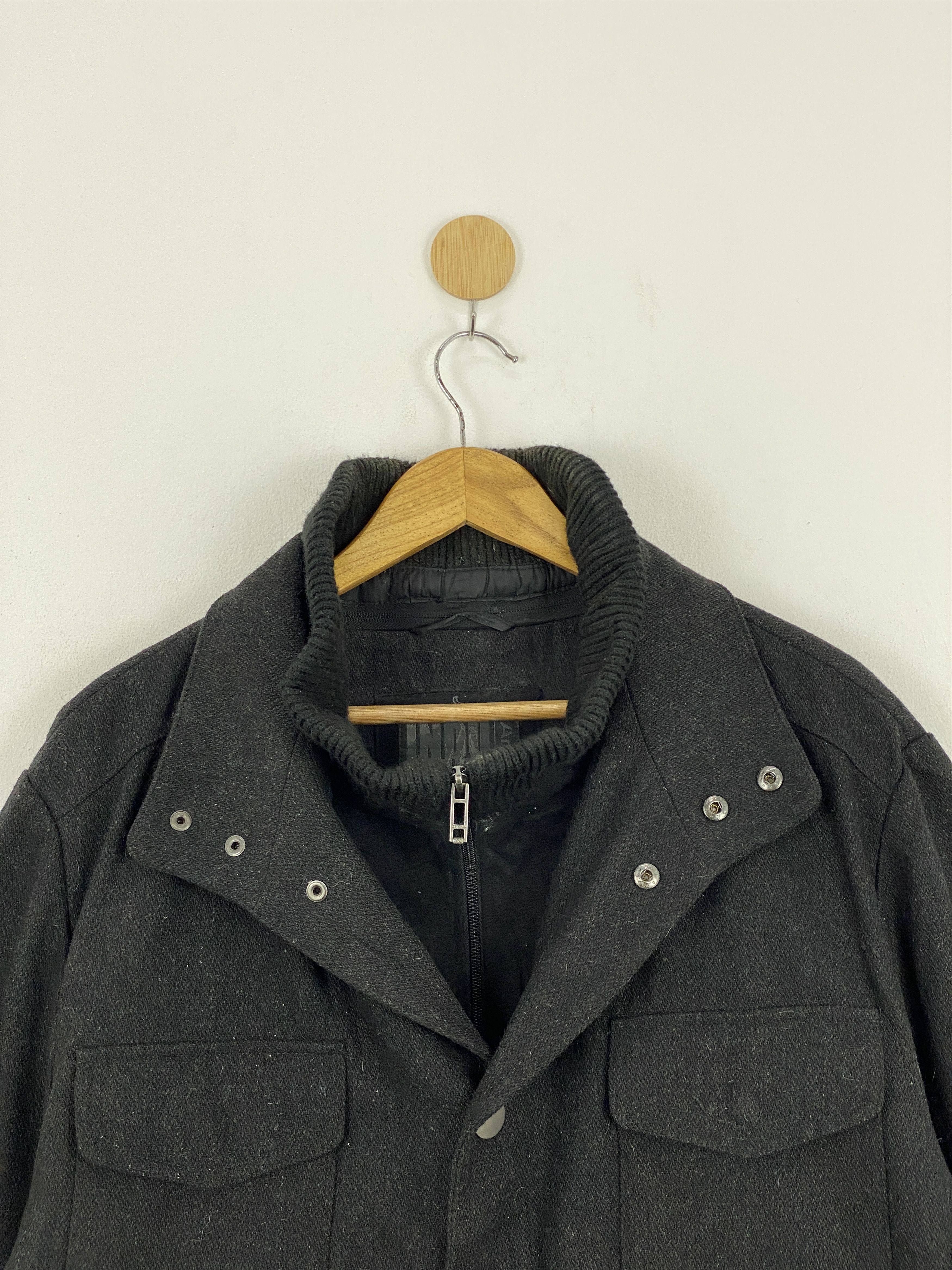Angelo Litrico Vintage Angelico Litrico Heavy Coat Zipper Up Jacket JA0059 Size US XXL / EU 58 / 5 - 2 Thumbnail