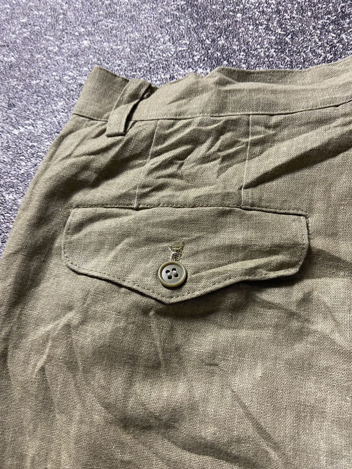 Tornado Mart Tornado mart linen flared pants Size US 28 / EU 44 - 7 Thumbnail