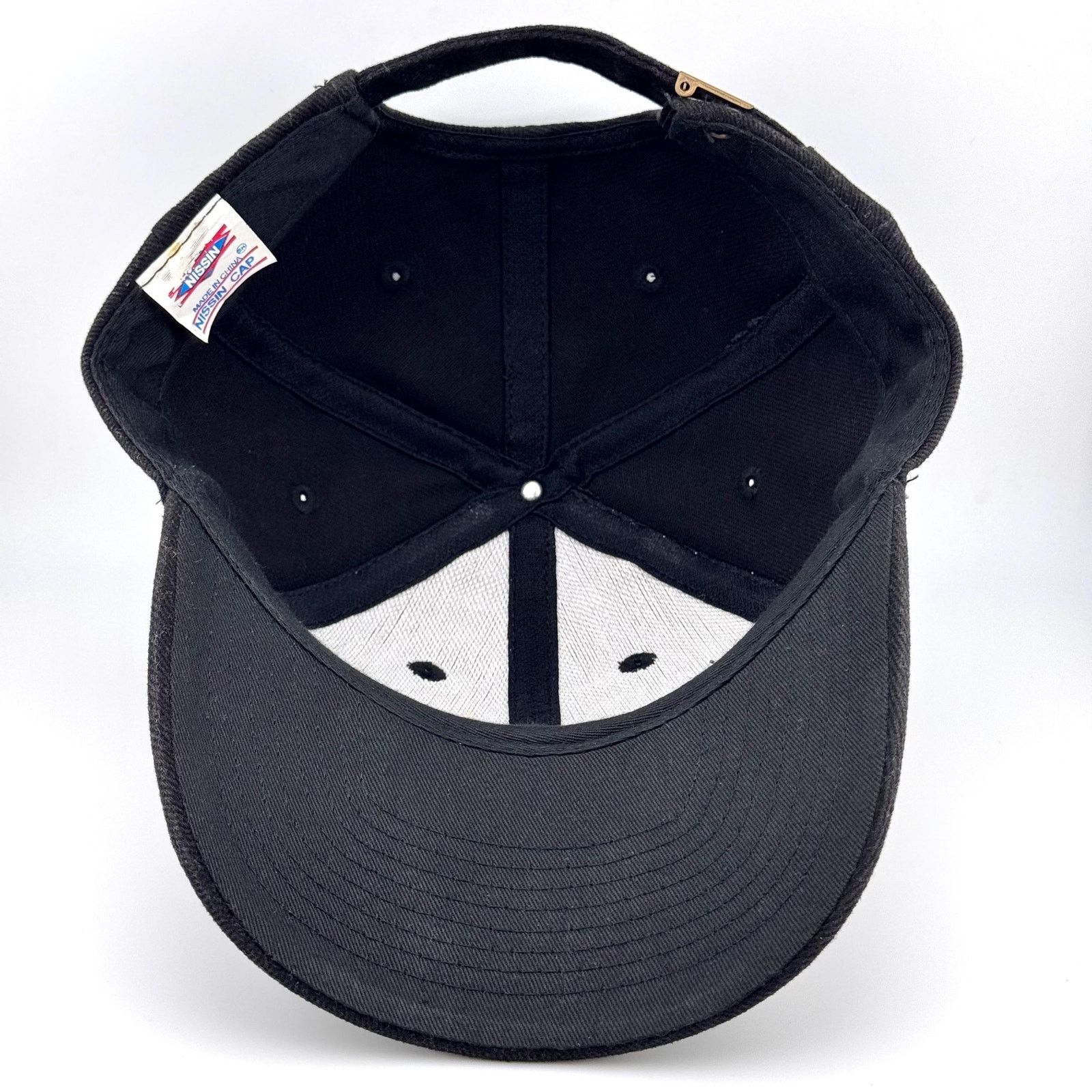 Vintage The Wolf of Wall Street Hat Vintage Finance Cap Movie Promo Size ONE SIZE - 5 Thumbnail