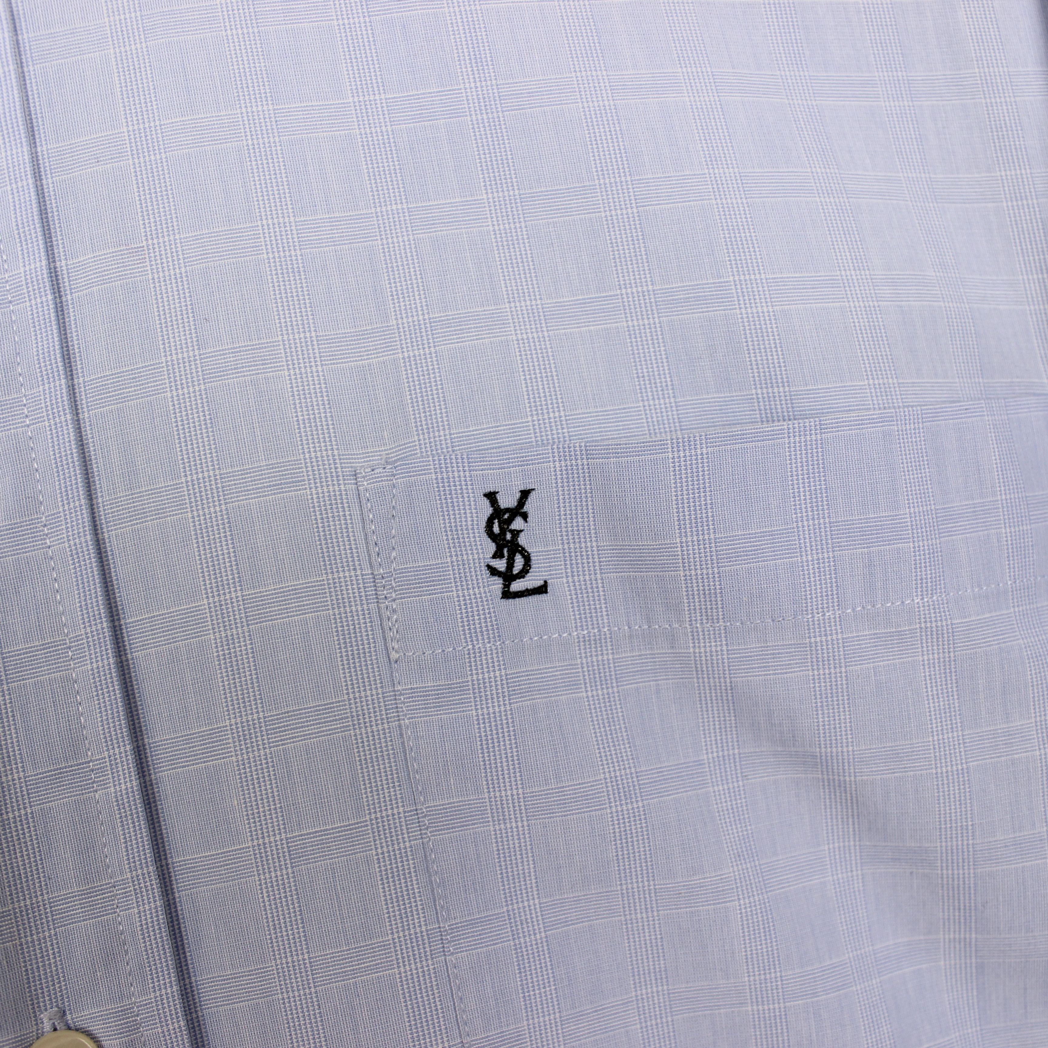 Yves Saint Laurent Yves Saint Laurent YSL shirt men button ups M Size US M / EU 48-50 / 2 - 3 Thumbnail