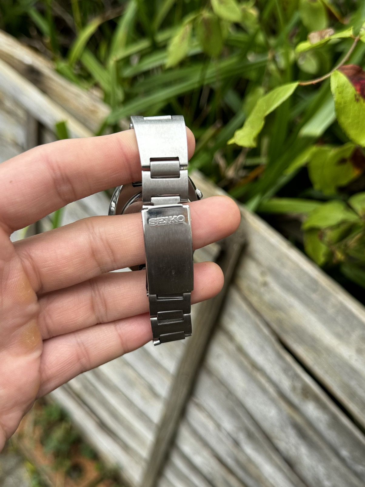 Japanese Brand × Vintage Vintage Seiko 5 sports automatic watch Size 36 - 5 Thumbnail