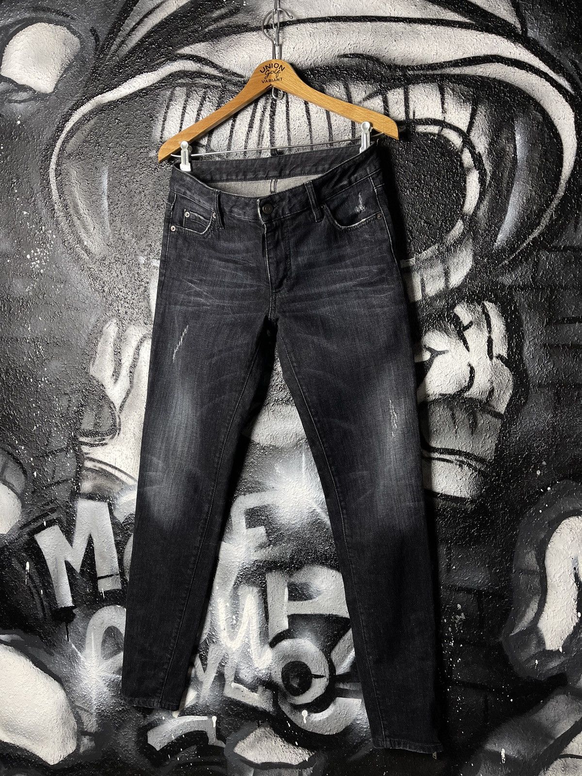 Dsquared2 Dsquared2 Super Slim Distressed Denim Jeans Women’s Size 44 Size 30" / US 8 / IT 44 - 1 Thumbnail