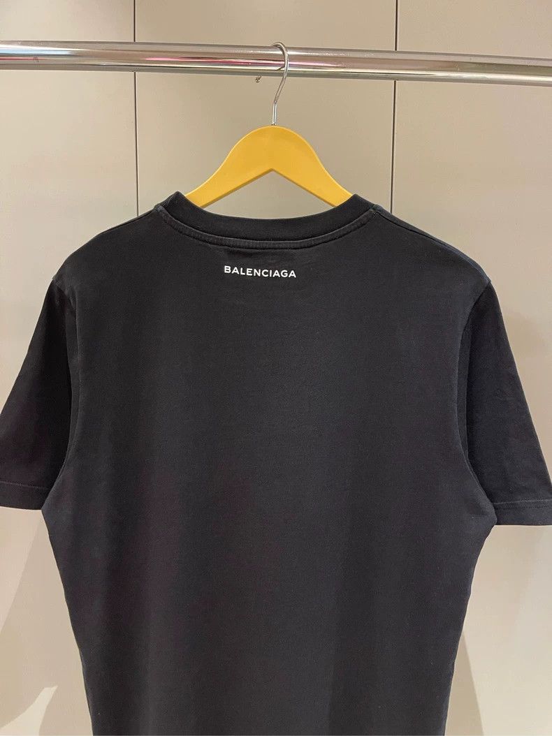 Balenciaga Balenciaga Black night scene short sleeve 2501-Nextarrow Size US S / EU 44-46 / 1 - 5 Thumbnail