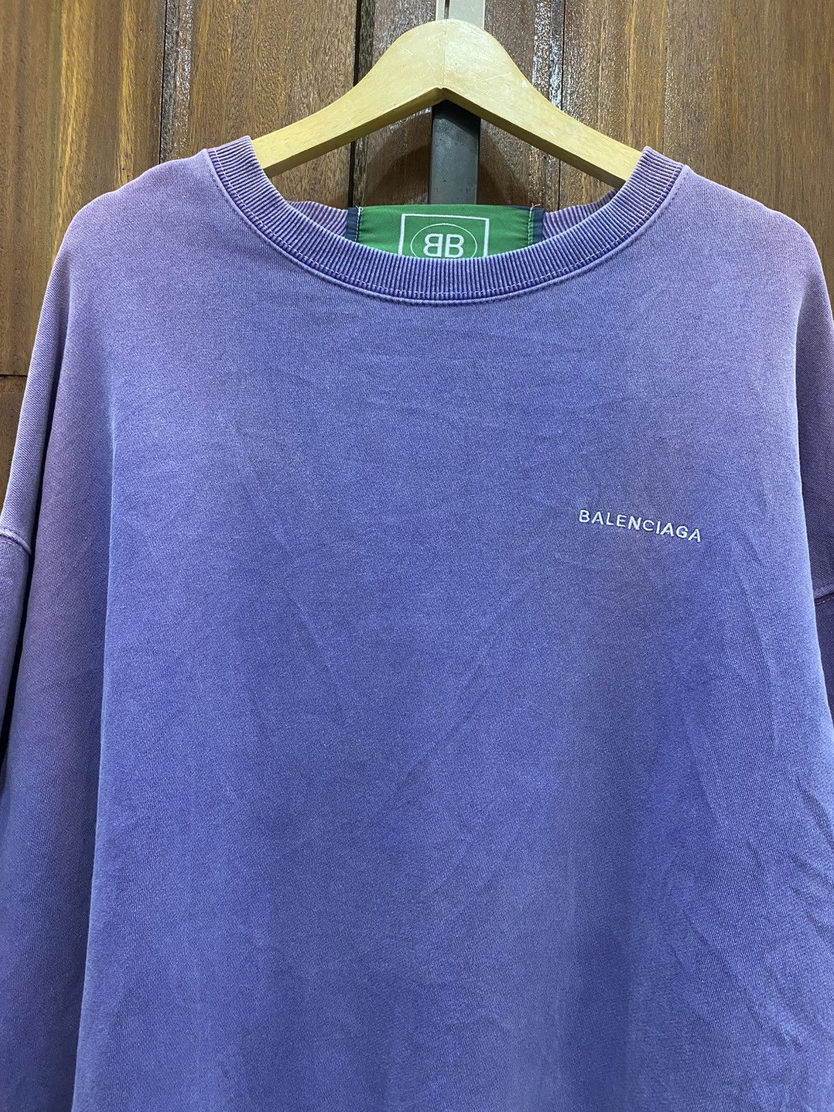 Balenciaga Balenciaga Women Spring Summer 18 Sweatshirt Size US XXL / EU 58 / 5 - 2 Thumbnail