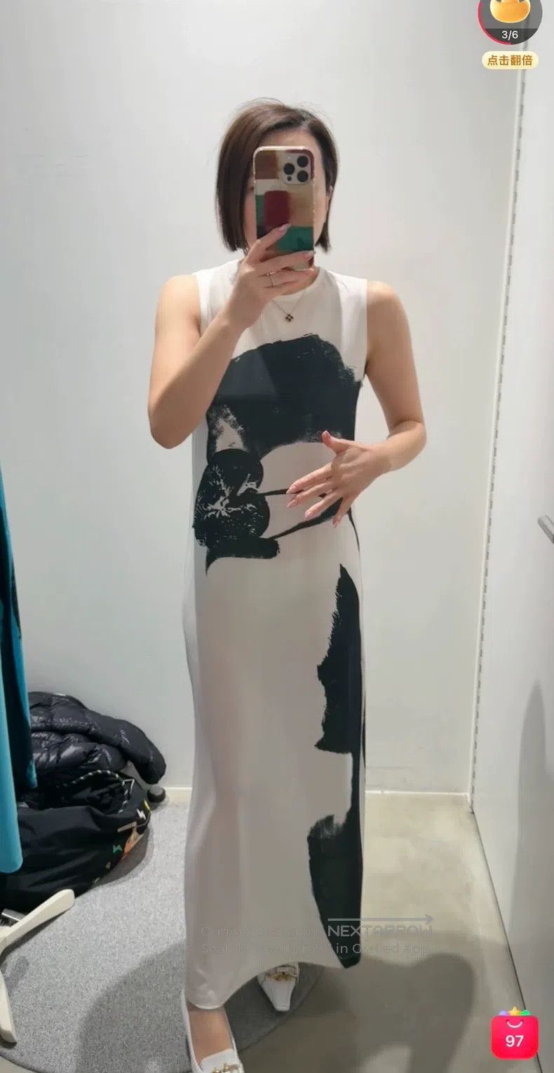 Issey Miyake Issey Miyake size:one size Ink Painting Dress Size XXS / US 00 / IT 34 - 2 Thumbnail