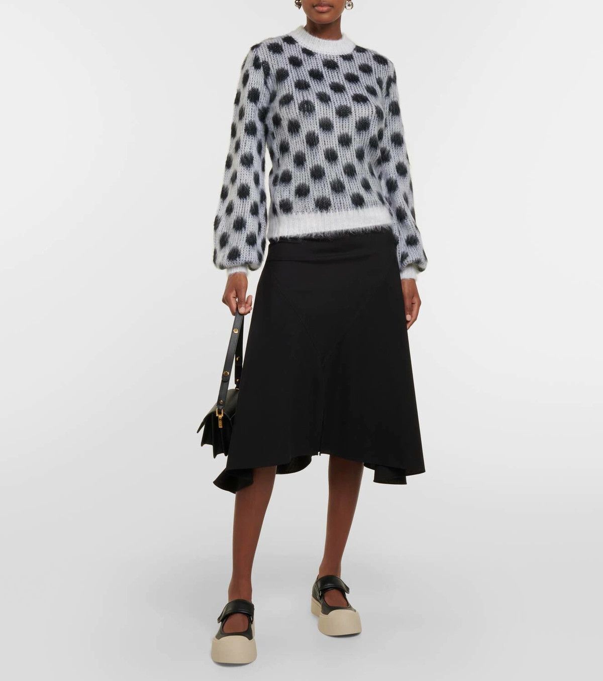 Marni o1y1025 Ballet Flats in Black Size US 11 / IT 41 - 7 Thumbnail