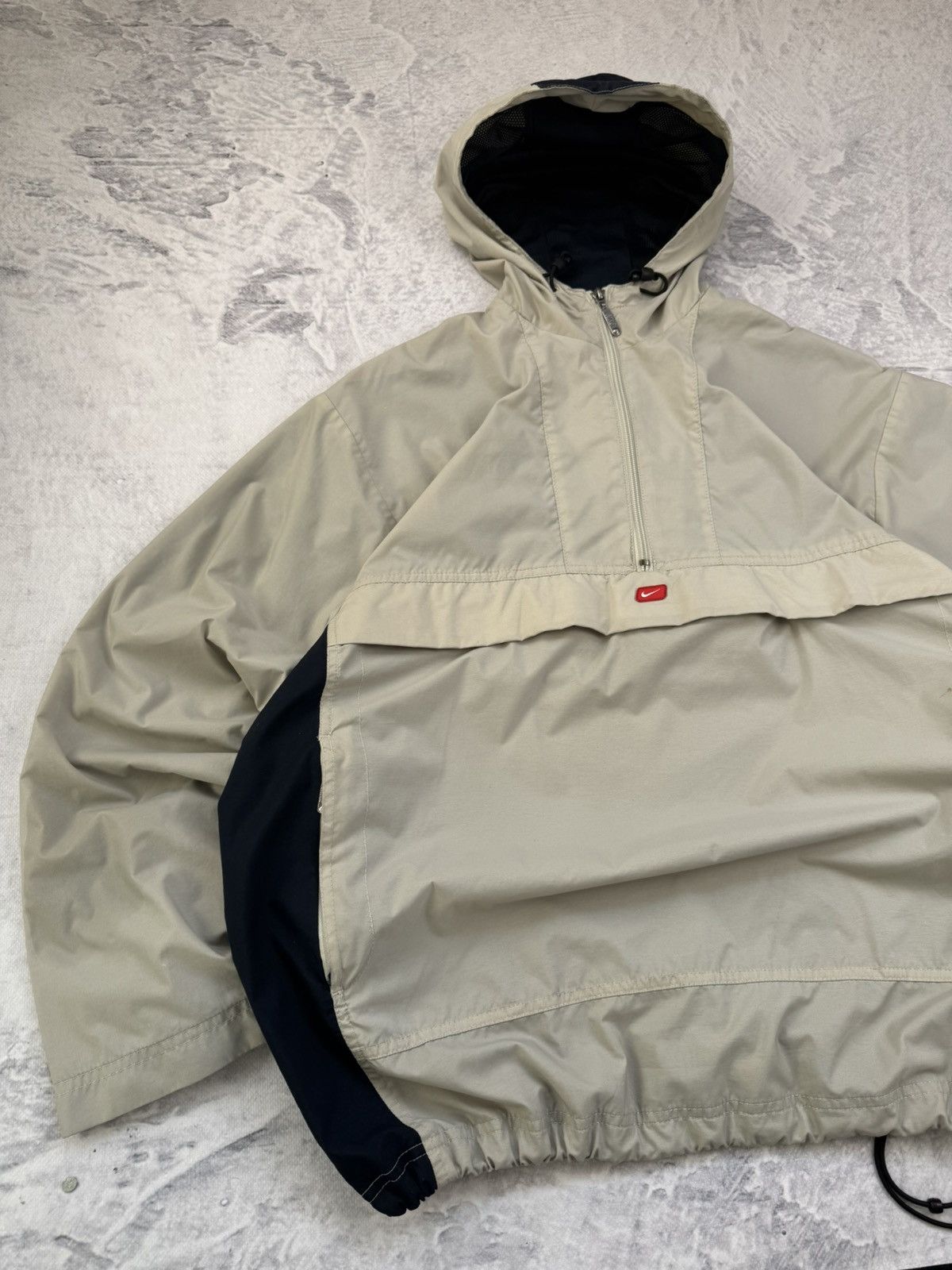 Nike × Nike ACG NIKE 1/3 ZIP VINTAGE CENTER LOGO OVERSIZE NYLON LIGHT JACKET Size US M / EU 48-50 / 2 - 2 Thumbnail