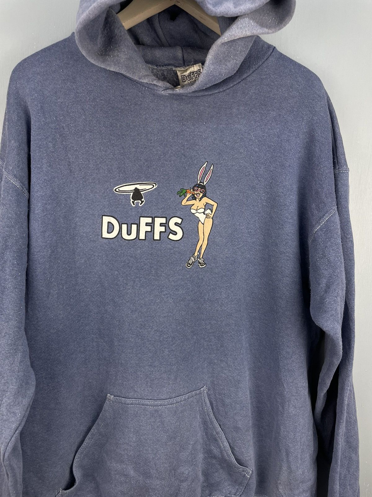 Vintage Vintage 90s Duffs skateboard hoodies Size US L / EU 52-54 / 3 - 3 Thumbnail