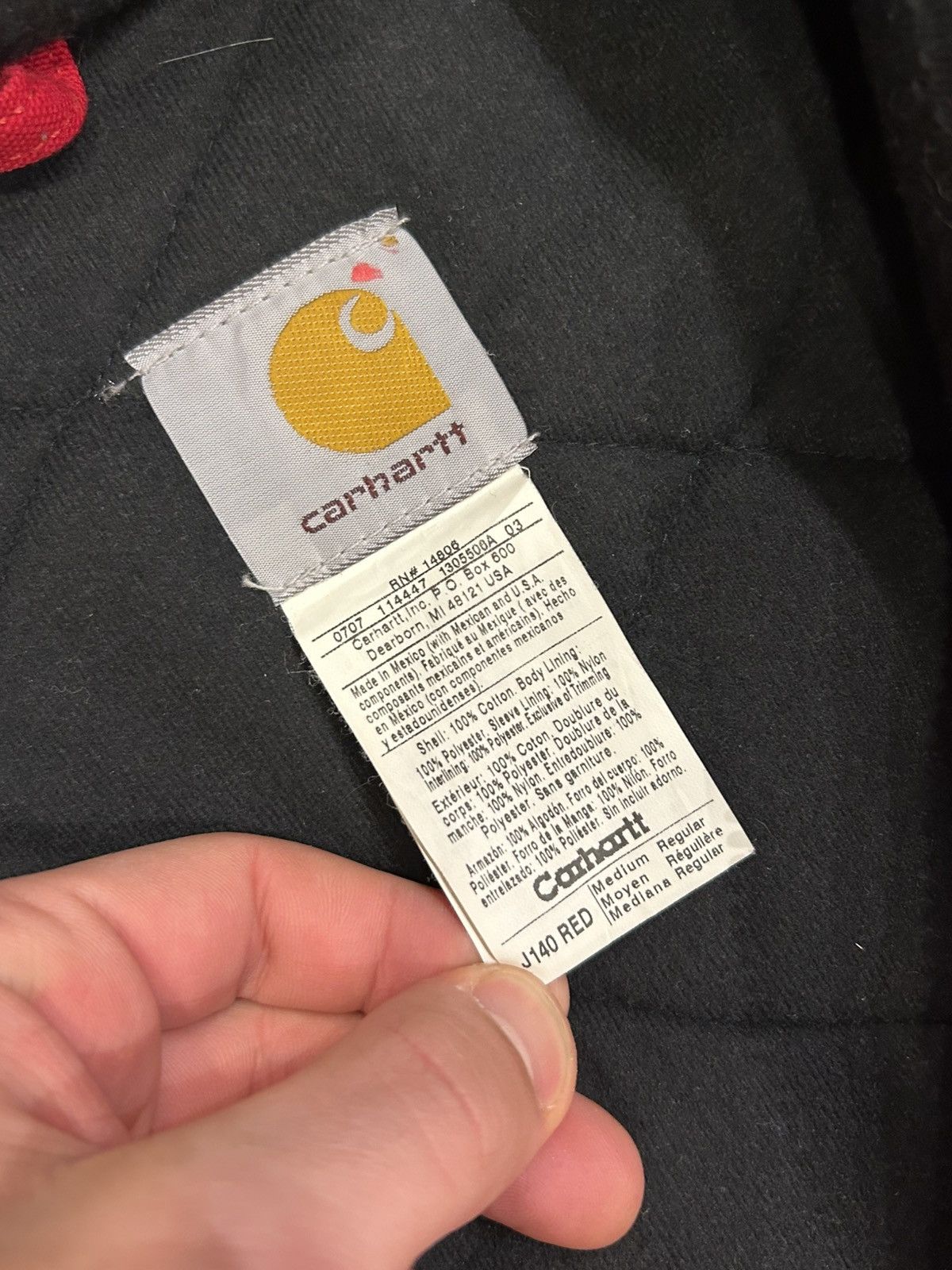 Carhartt Carhartt J140 Jacket - Red Size US M / EU 48-50 / 2 - 3 Thumbnail