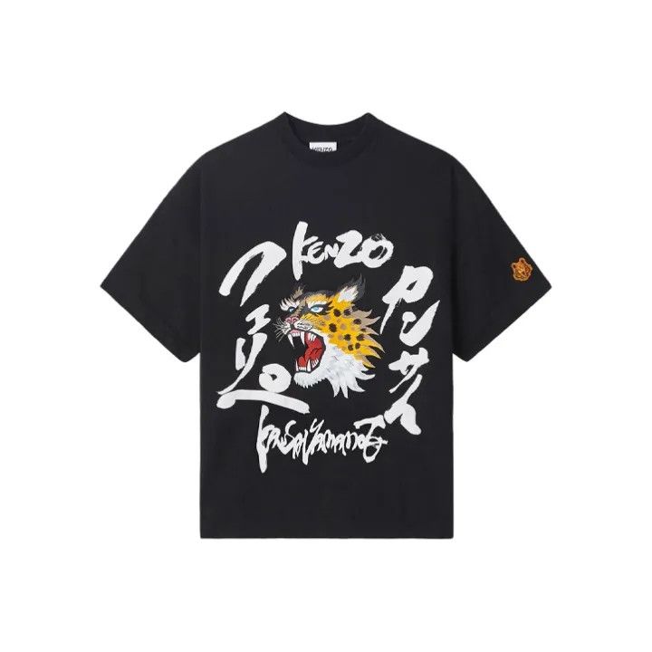 Kenzo KENZO x Kansai Yamamoto Black Graphic T-Shirt 0079 Size US XS / EU 42 / 0 - 1 Thumbnail