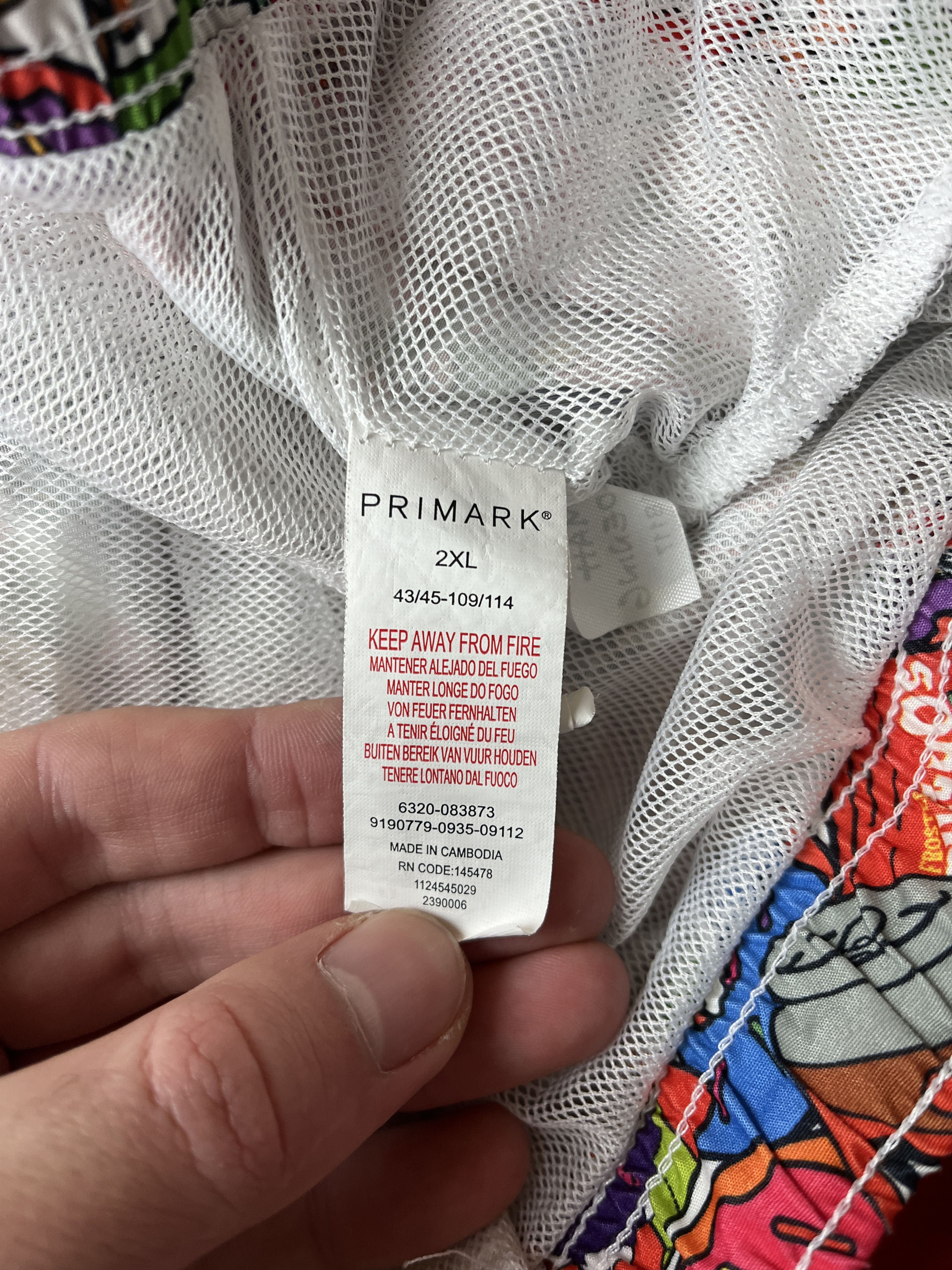 The Simpsons The Simpsons Shorts Spriengfield Overprint Swim Art Size 2XL Size US 40 / EU 56 - 11 Thumbnail