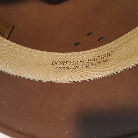 Other Dorfman Pacific Vintage Fedora Sz. M Hat Size ONE SIZE - 5 Thumbnail