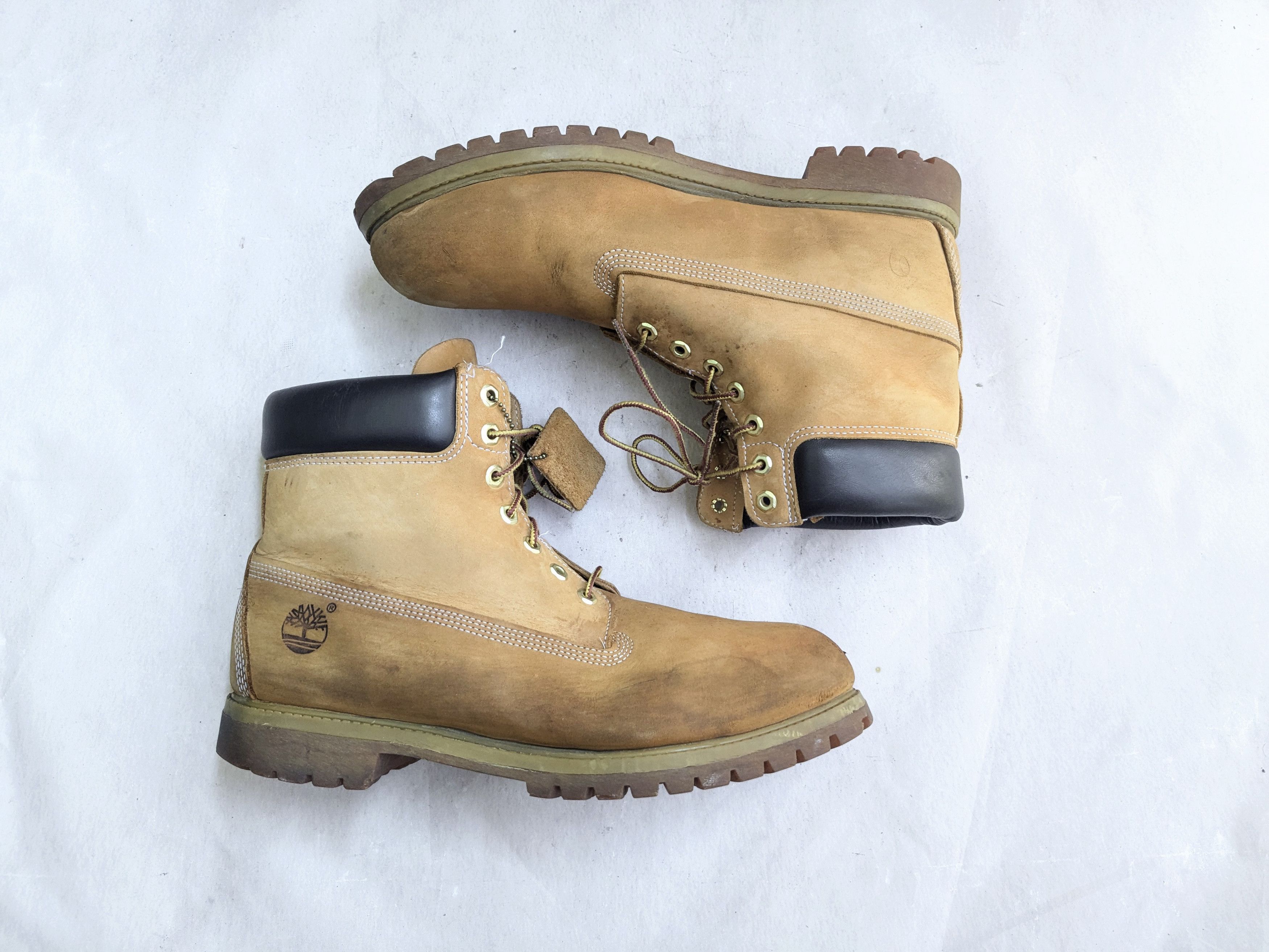 Timberland Timberland Boots Wheat Brown Suede 13 M Size US 13 / EU 46 - 1 Thumbnail