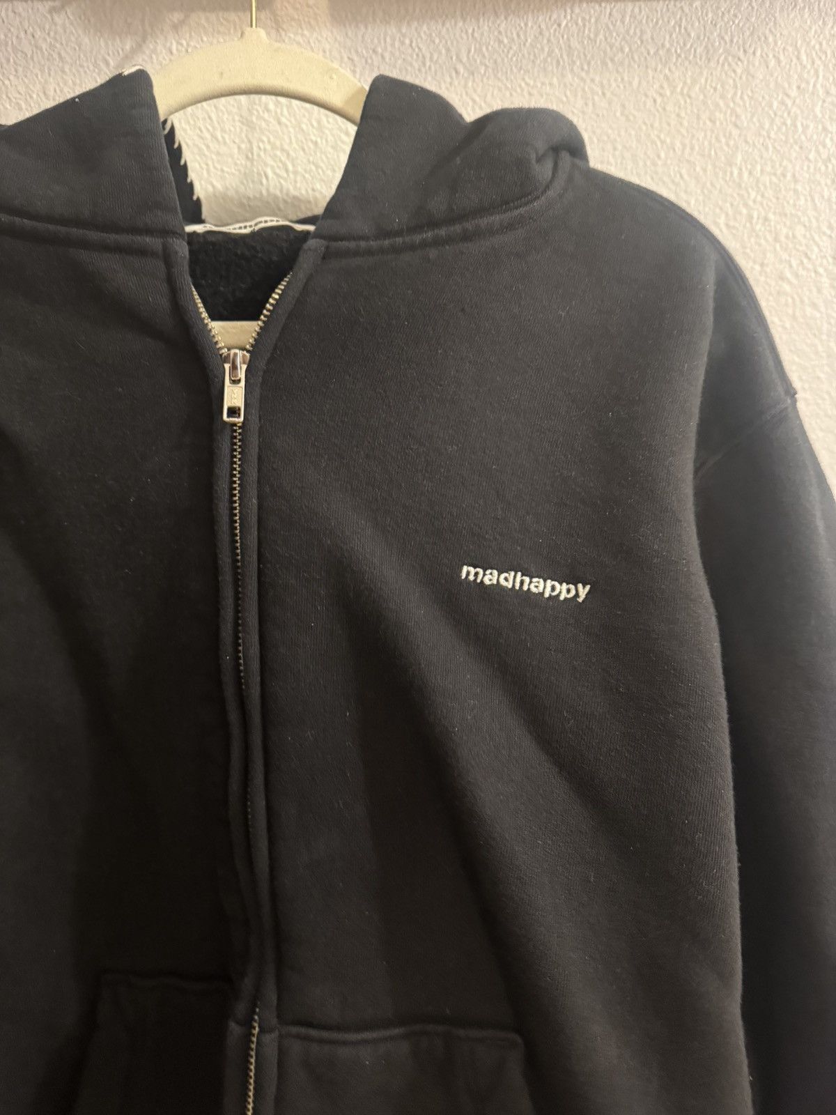 Madhappy MadHappy Black zip up hoodie size M Size US M / EU 48-50 / 2 - 8 Thumbnail