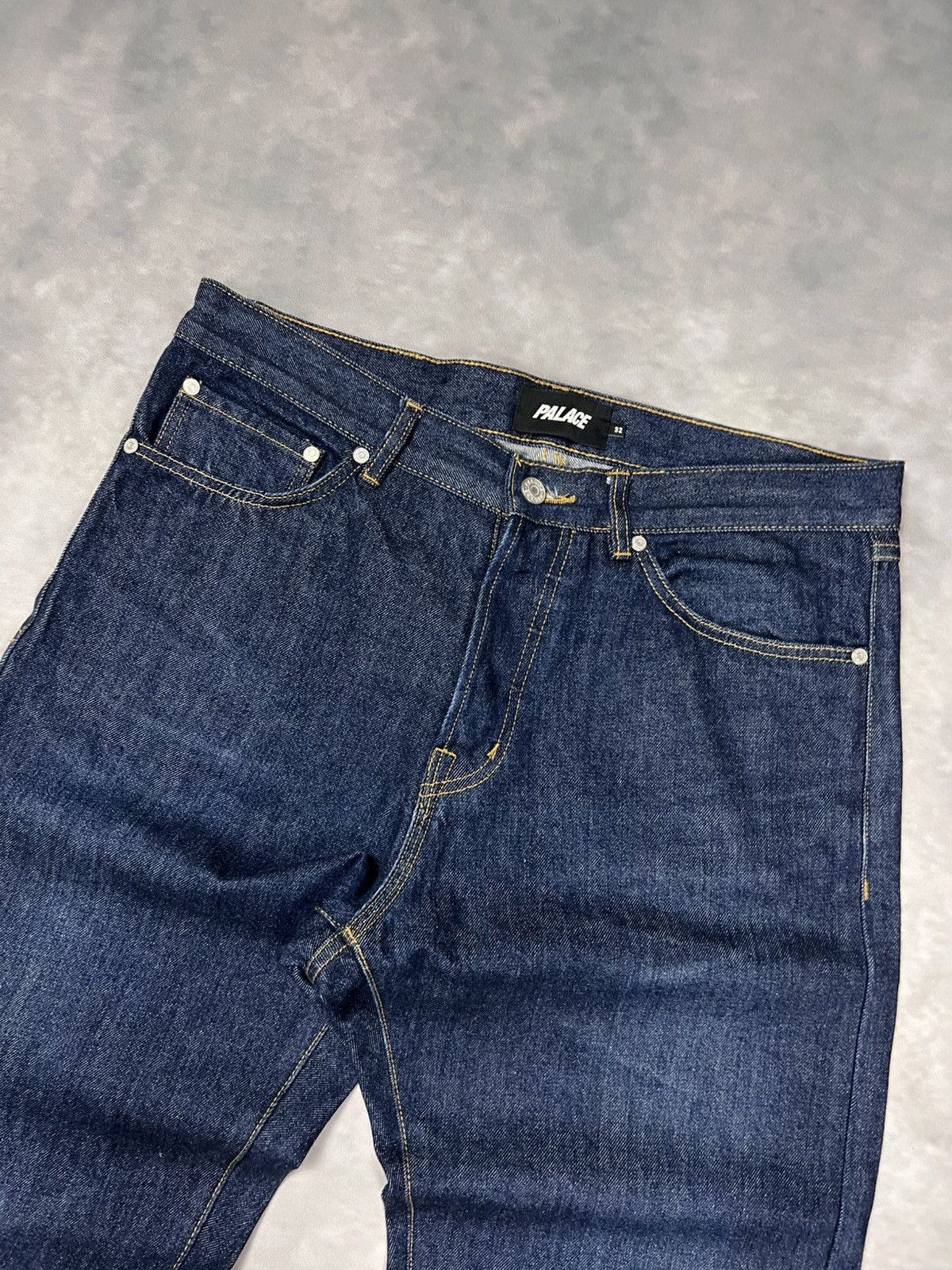 Palace Palace Skateboards Jeans Indigo Blue 32 OG Tri-Ferg Baggy Size US 32 / EU 48 - 6 Thumbnail