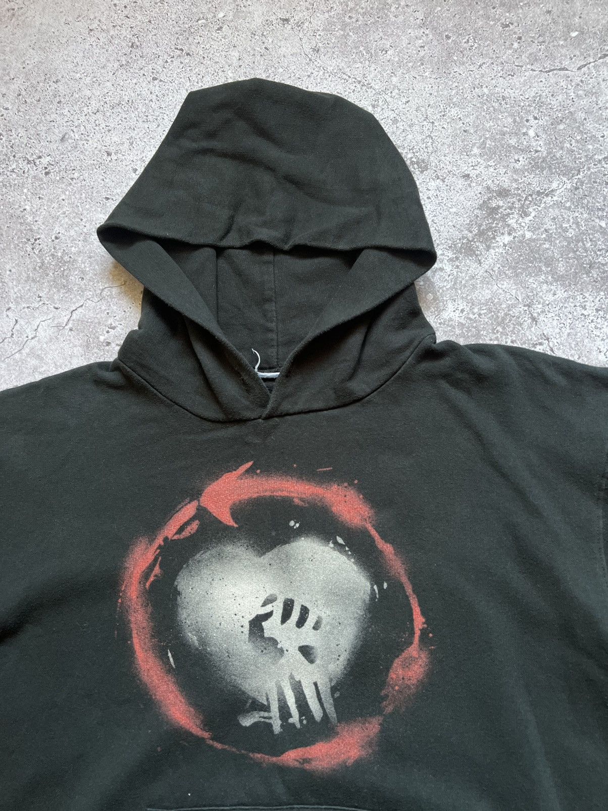 Band Tees × Vintage Rise Against Faded Hoodie Punk Rock Band Size US M / EU 48-50 / 2 - 4 Thumbnail