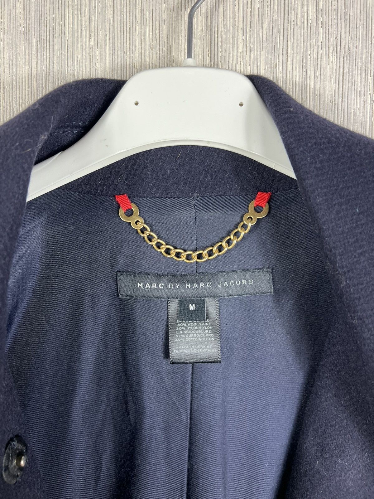 Marc by Marc Jacobs Marc by Marc Jacobs wool double-breasted jacket short coat Size M / US 6-8 / IT 42-44 - 17 Thumbnail