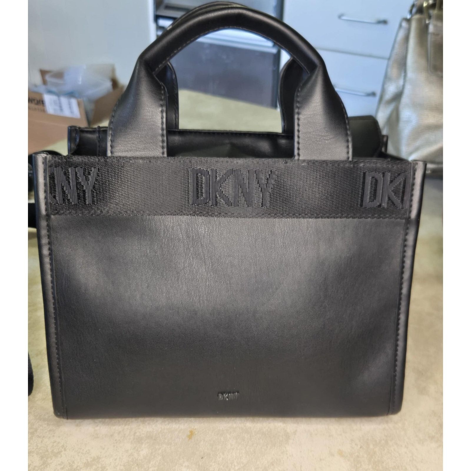 DKNY DKNY all black mini tote bag Cassandra Size ONE SIZE - 2 Thumbnail