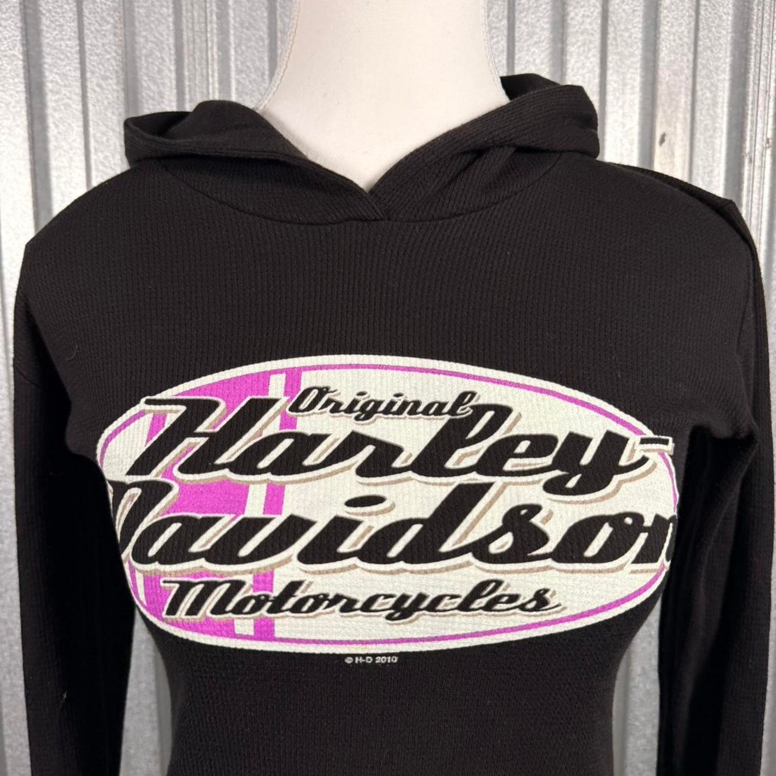 Harley Davidson Black harley davidson long sleeve Size S / US 4 / IT 40 - 2 Thumbnail
