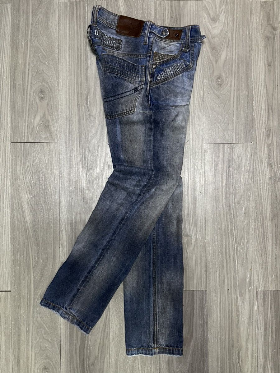 Designer × Japanese Brand MCD More Core Division - Japanese Jeans Wax Look Honeycomb Size US 30 / EU 46 - 9 Thumbnail
