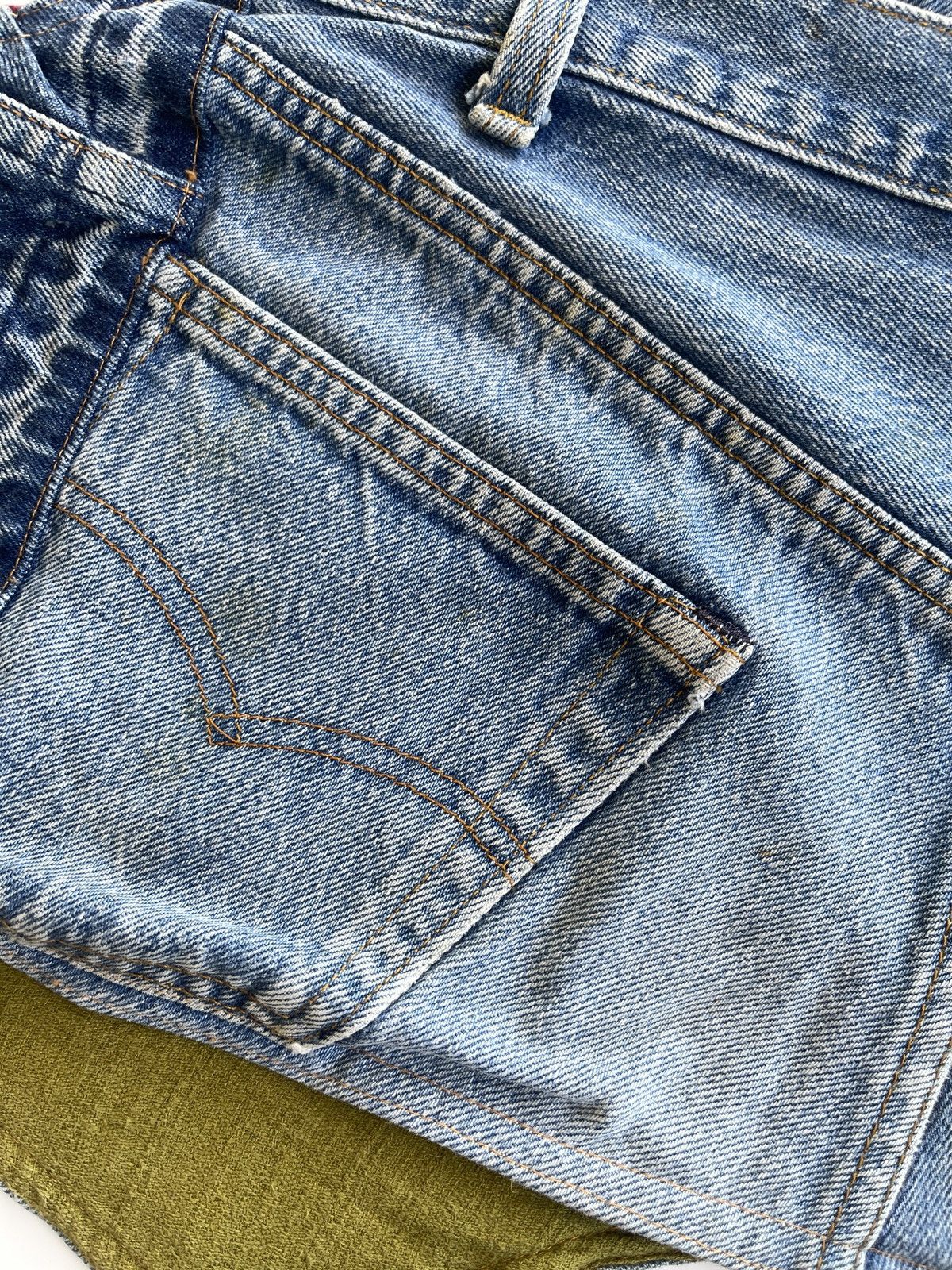 Levi's Vintage Clothing Levis X Louis Papa Reconstruct Custom Denim Vest Size M / US 6-8 / IT 42-44 - 16 Thumbnail