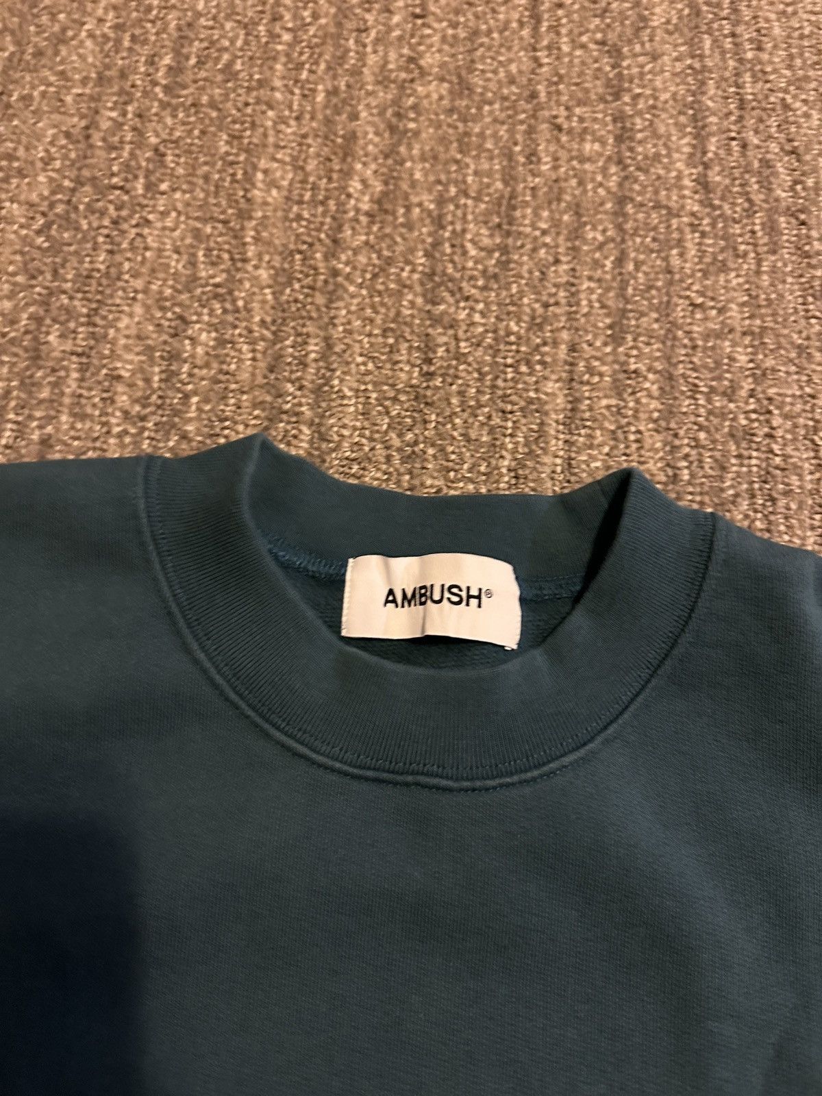Ambush Design High Rib Sweater Atlantic in Blue Size US L / EU 52-54 / 3 - 4 Thumbnail