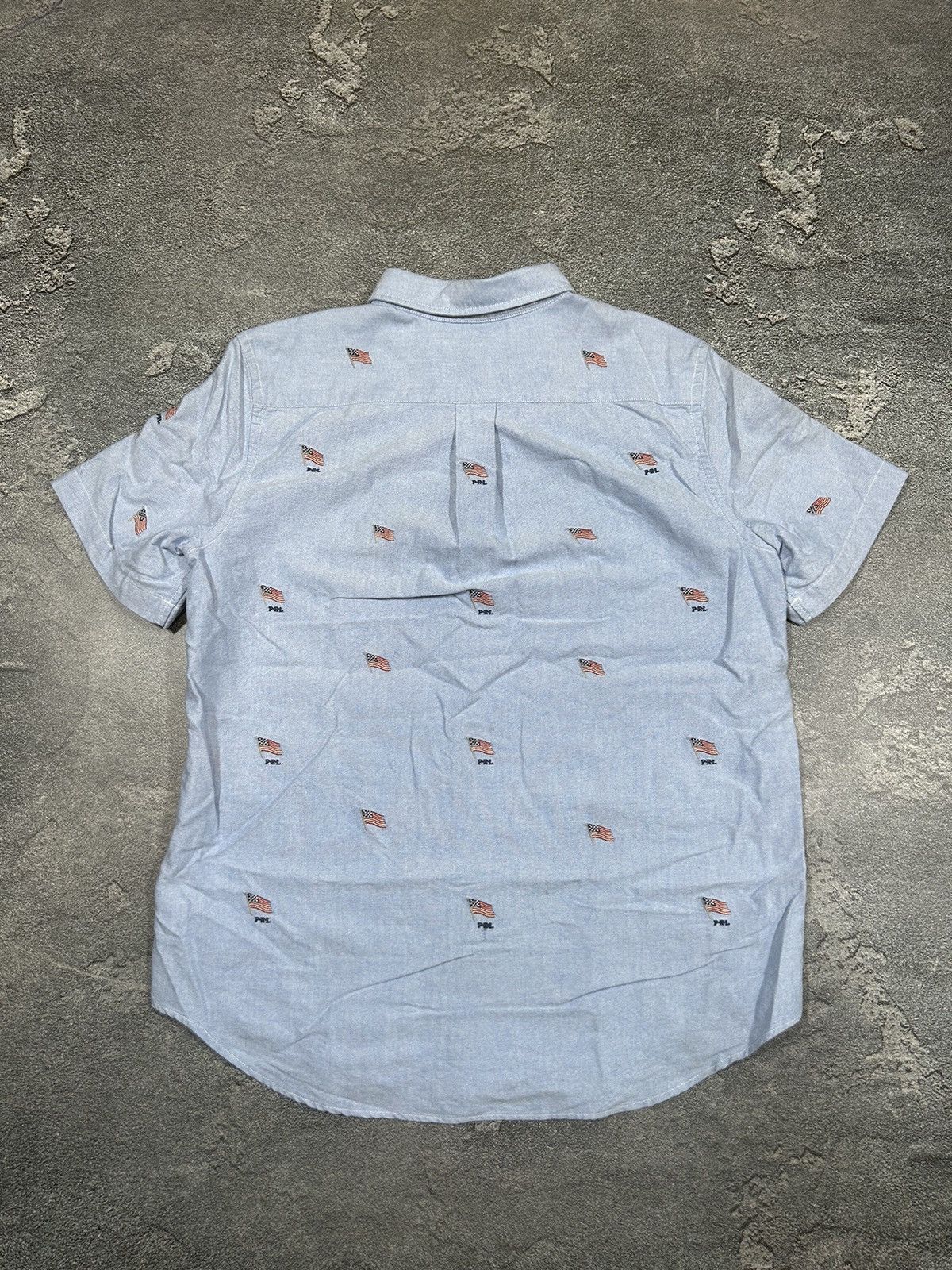 Polo Ralph Lauren × Ralph Lauren Polo Ralph Lauren Shirt Monogram USA Flag Size US S / EU 44-46 / 1 - 2 Thumbnail