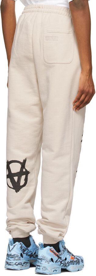 Vetements o1y0924 Sweatpant in Beige Size US 34 / EU 50 - 3 Thumbnail