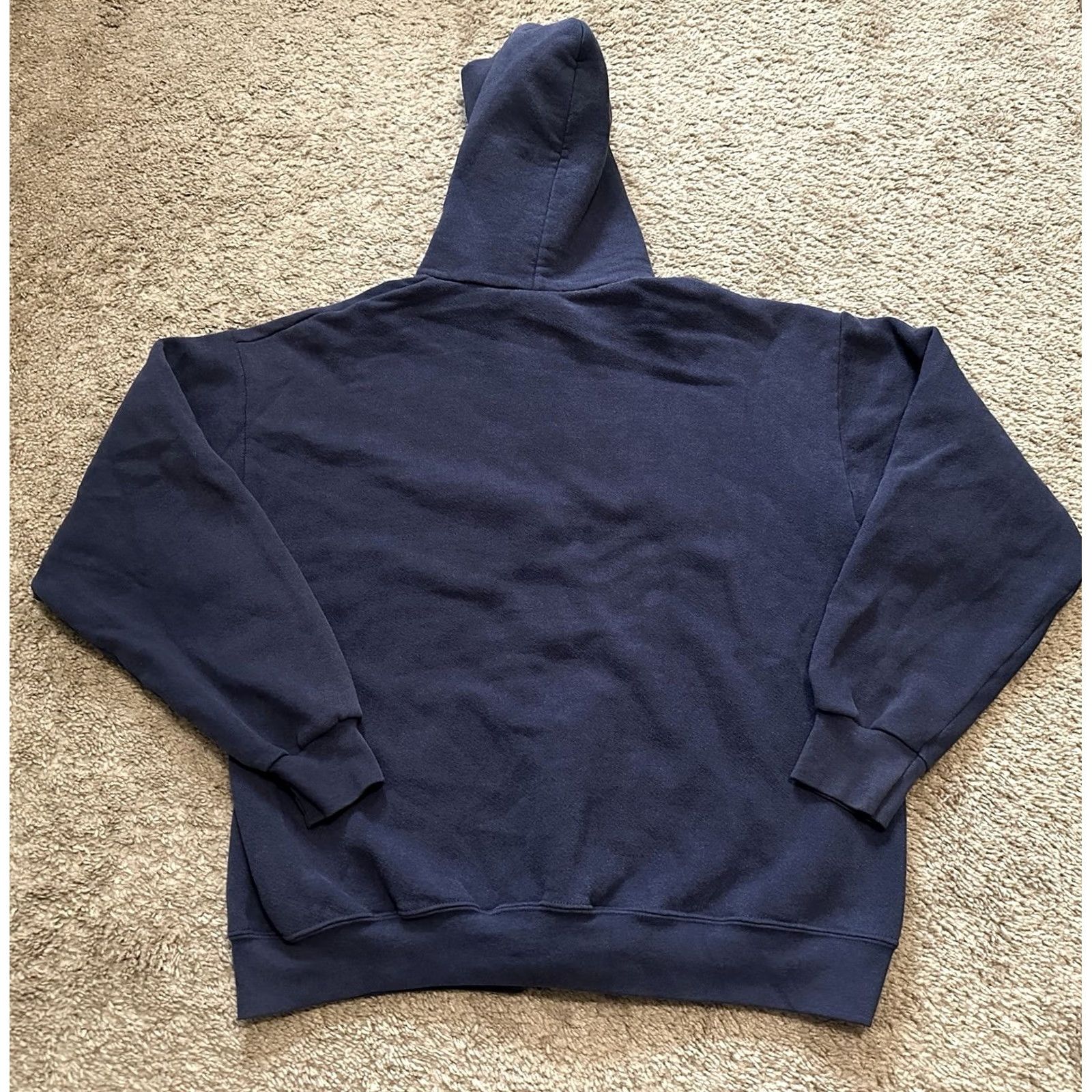 Lee VINTAGE IBM Promo Hoodie Mens Large Full Zip Technology Computer Gray Hoodie Mens Large Blue Cotton Fleece Zip Logo Zipper 90s Computers Size US M / EU 48-50 / 2 - 4 Thumbnail