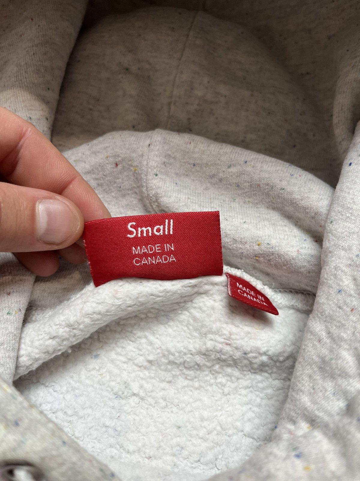 Supreme Supreme logo hoodie Size US S / EU 44-46 / 1 - 9 Thumbnail