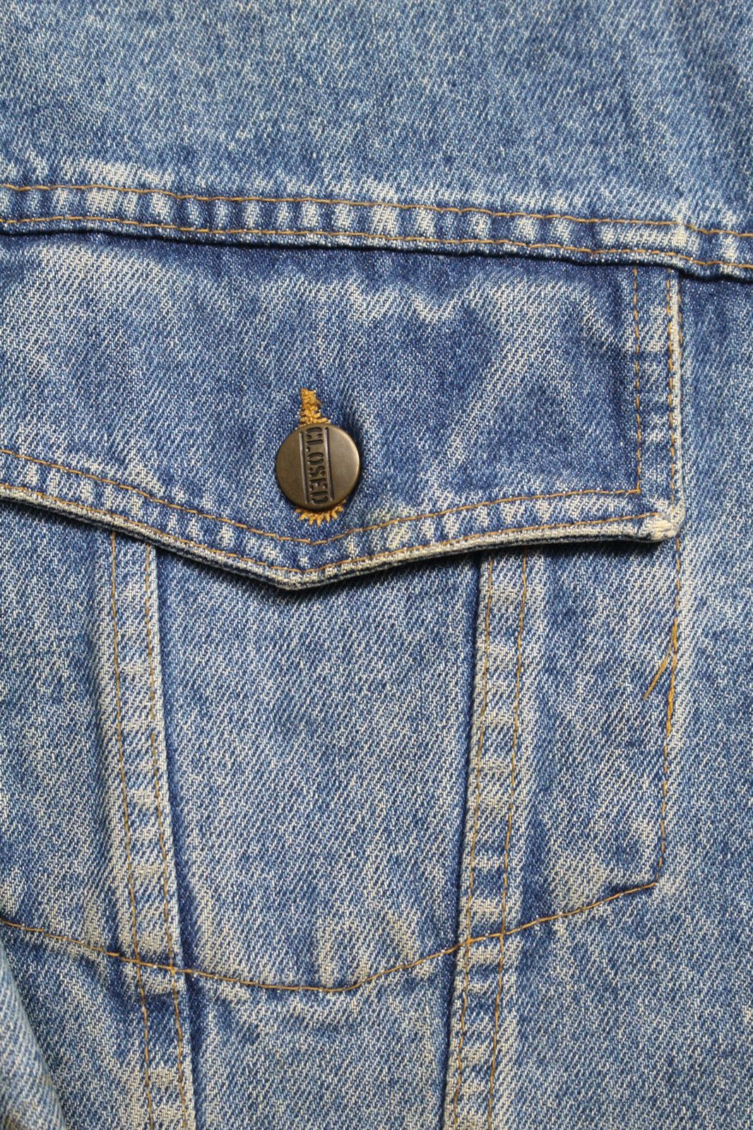 CLOSED × Marithe + Francois Girbaud 1980S MARITHE FRANCOIS GIRBAUD CLOSED BOXY DENIM JACKET Size US XL / EU 56 / 4 - 7 Thumbnail