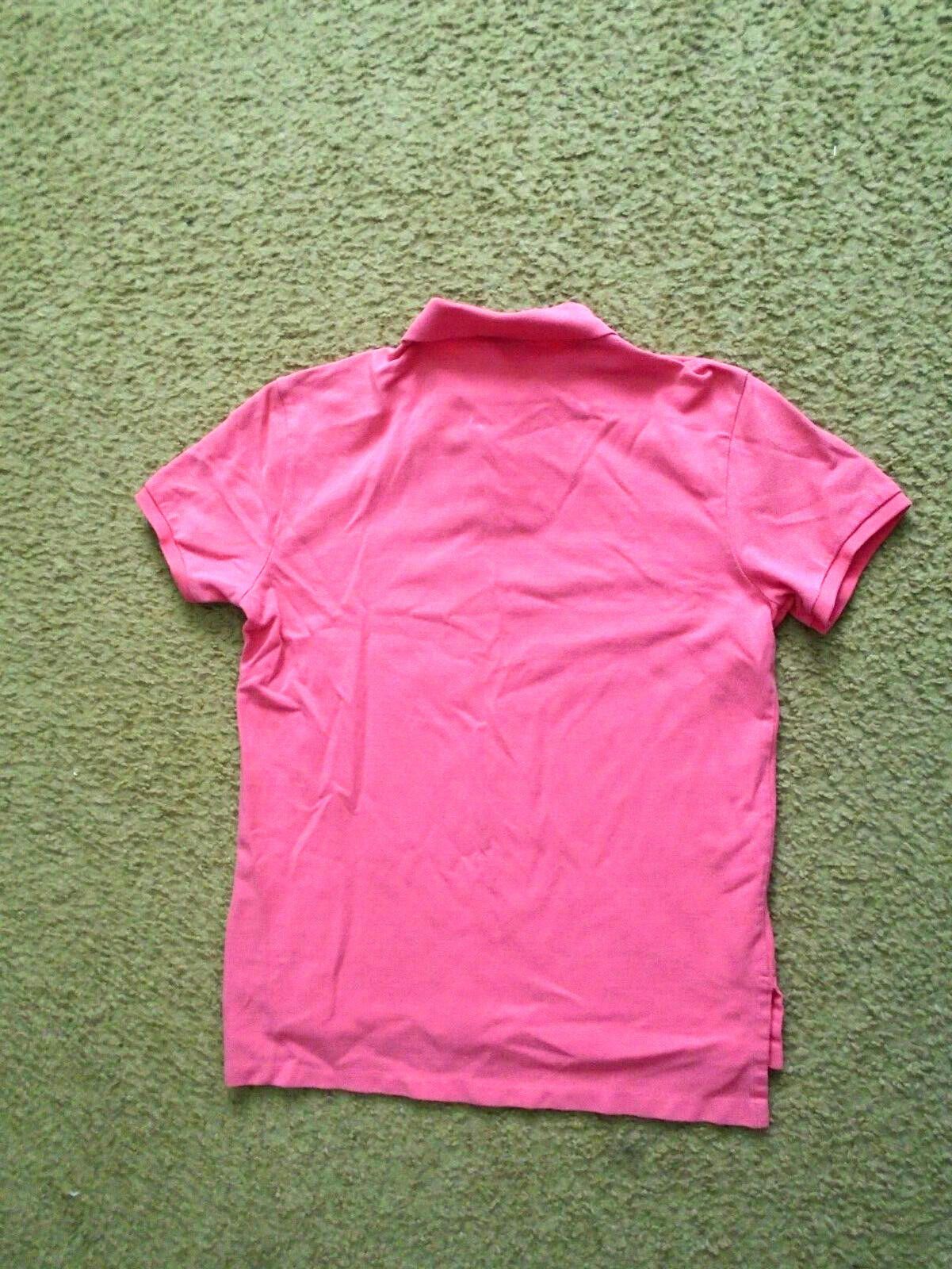 Polo Ralph Lauren Vintage Pink Salmon Polo Ralph Lauren Medium Custom Fit Size US M / EU 48-50 / 2 - 2 Thumbnail