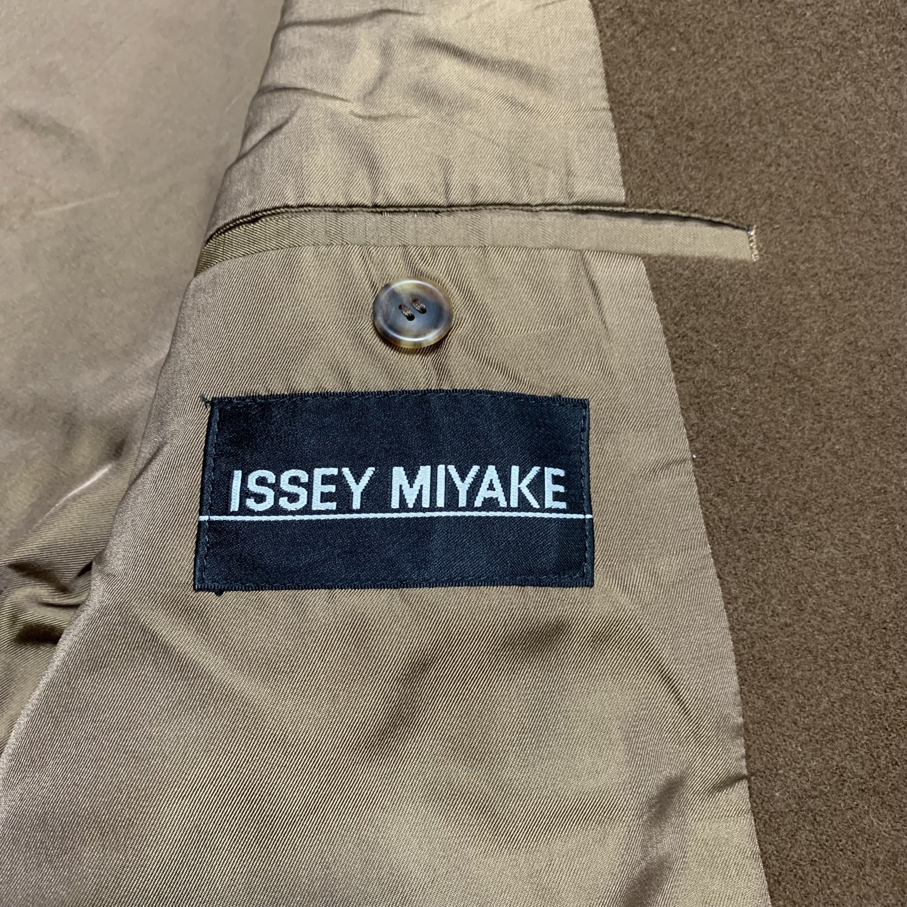 Issey Miyake Issey Miyake Wool Coat Size US L / EU 52-54 / 3 - 8 Thumbnail