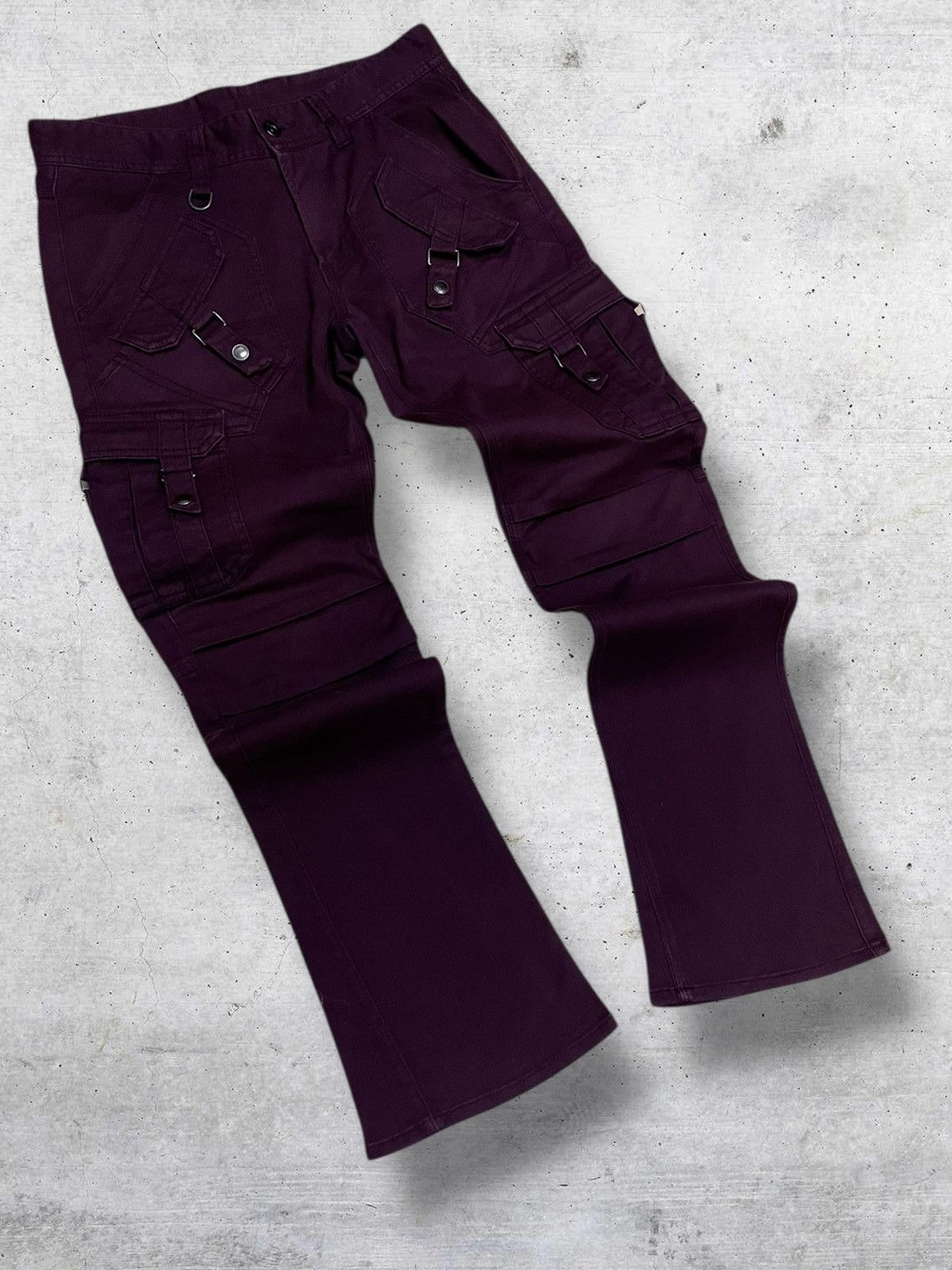 GOA VINTAGE HIDEWAYS NICOLE OG 90S JAPAN DESIGNER BONDAGE PANT Size US 30 / EU 46 - 2 Thumbnail