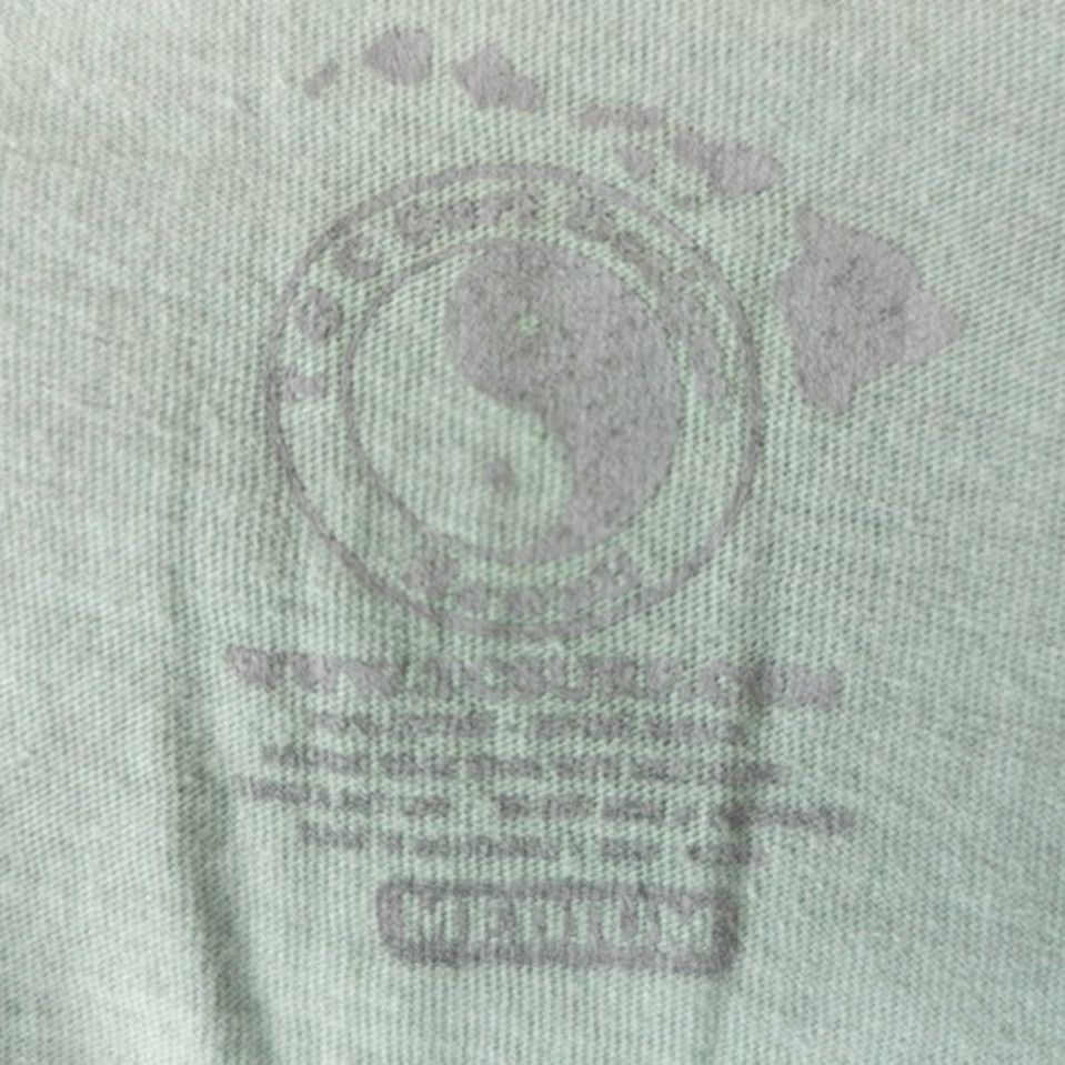 ALOHAS T&C Surf Designs T Shirt Womens Medium Blue Peace Aloha Hawaii Surfer Tee Size M / US 6-8 / IT 42-44 - 6 Thumbnail