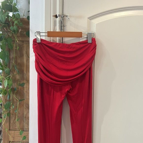 Blumarine NEW SSENSE BLUMARINE DRAPED LEGGINGS WOMEN'S 0 Size 26" / US 2 / IT 38 - 8 Thumbnail