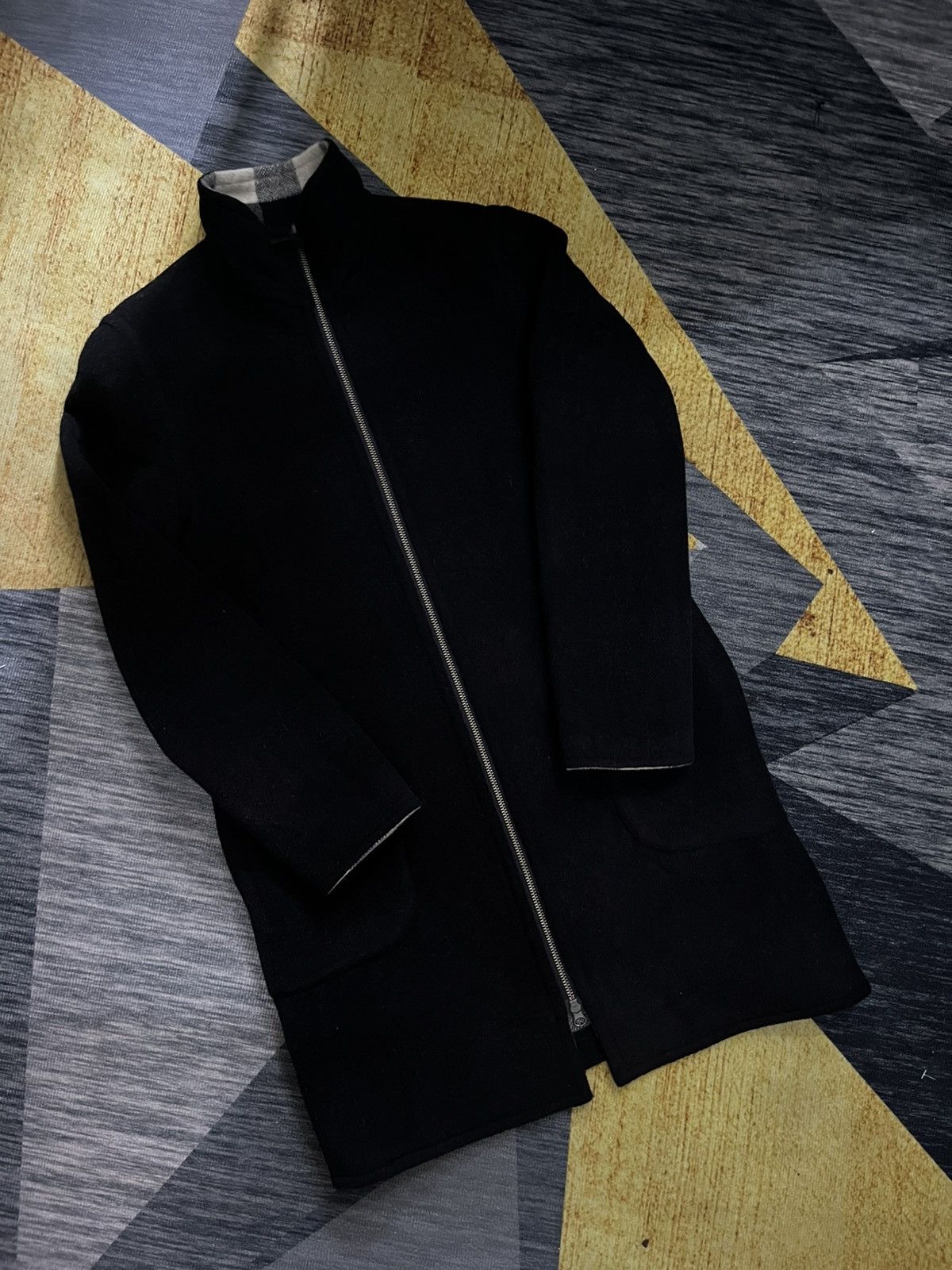 Ralph Lauren 2000s RL tartan two tone long coats #H4 Size US M / EU 48-50 / 2 - 11 Thumbnail