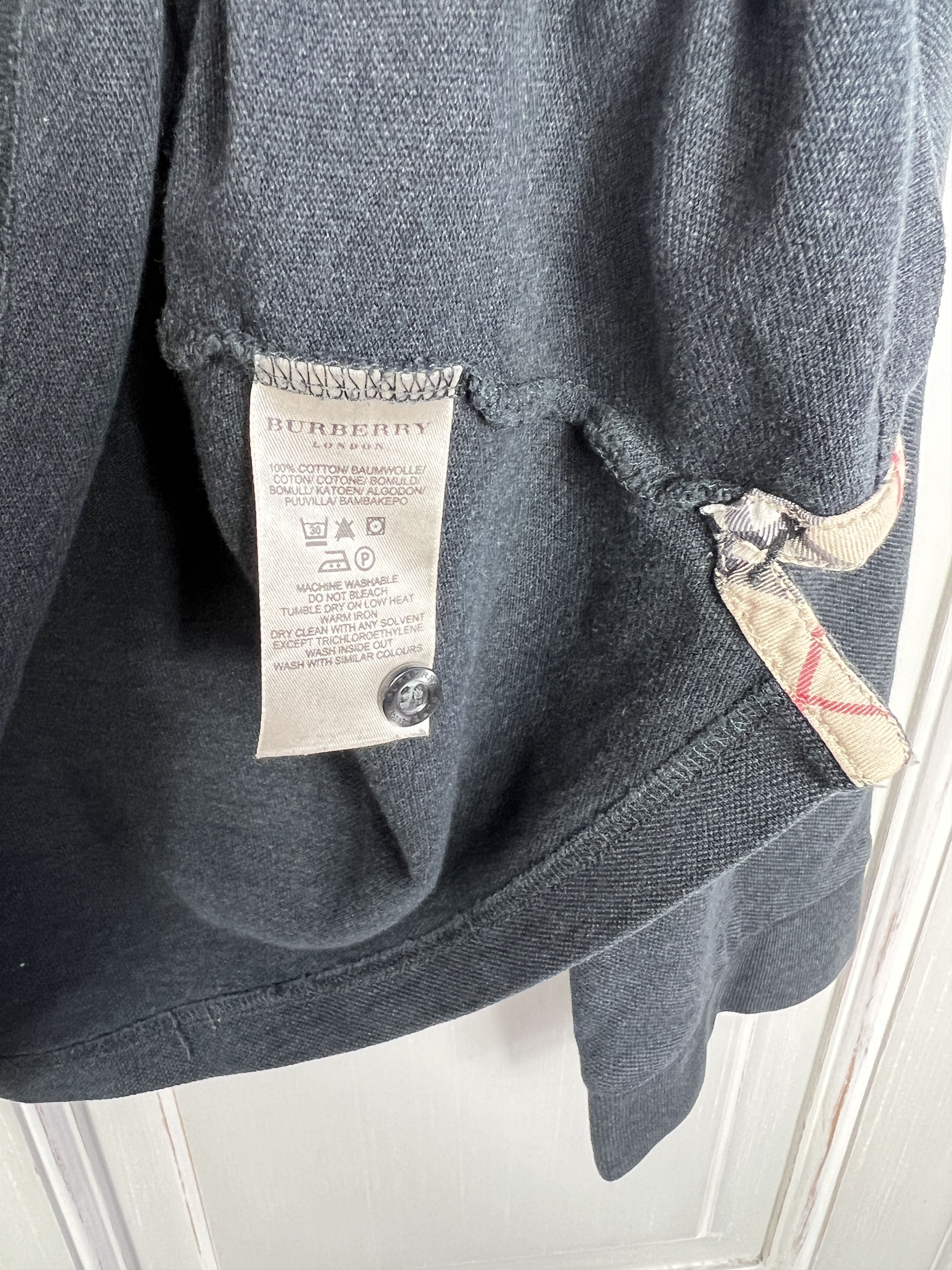 Burberry BURBERRY NOVACHECK LONGSLEEVE SIZE XL Size US L / EU 52-54 / 3 - 5 Thumbnail