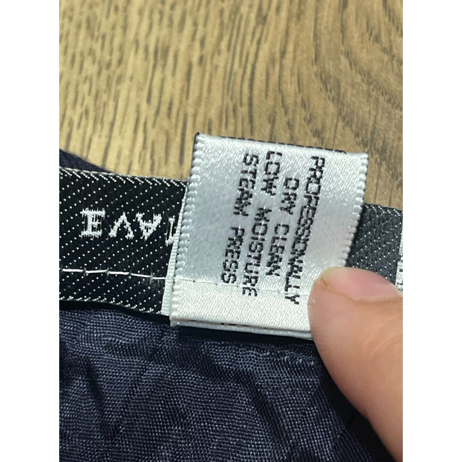 Evan Picone EVANE PICONE Skirt Women's Size 29 Blue Back Zip Knee Length Casual Daily Vintage? No. Size 29" - 7 Thumbnail