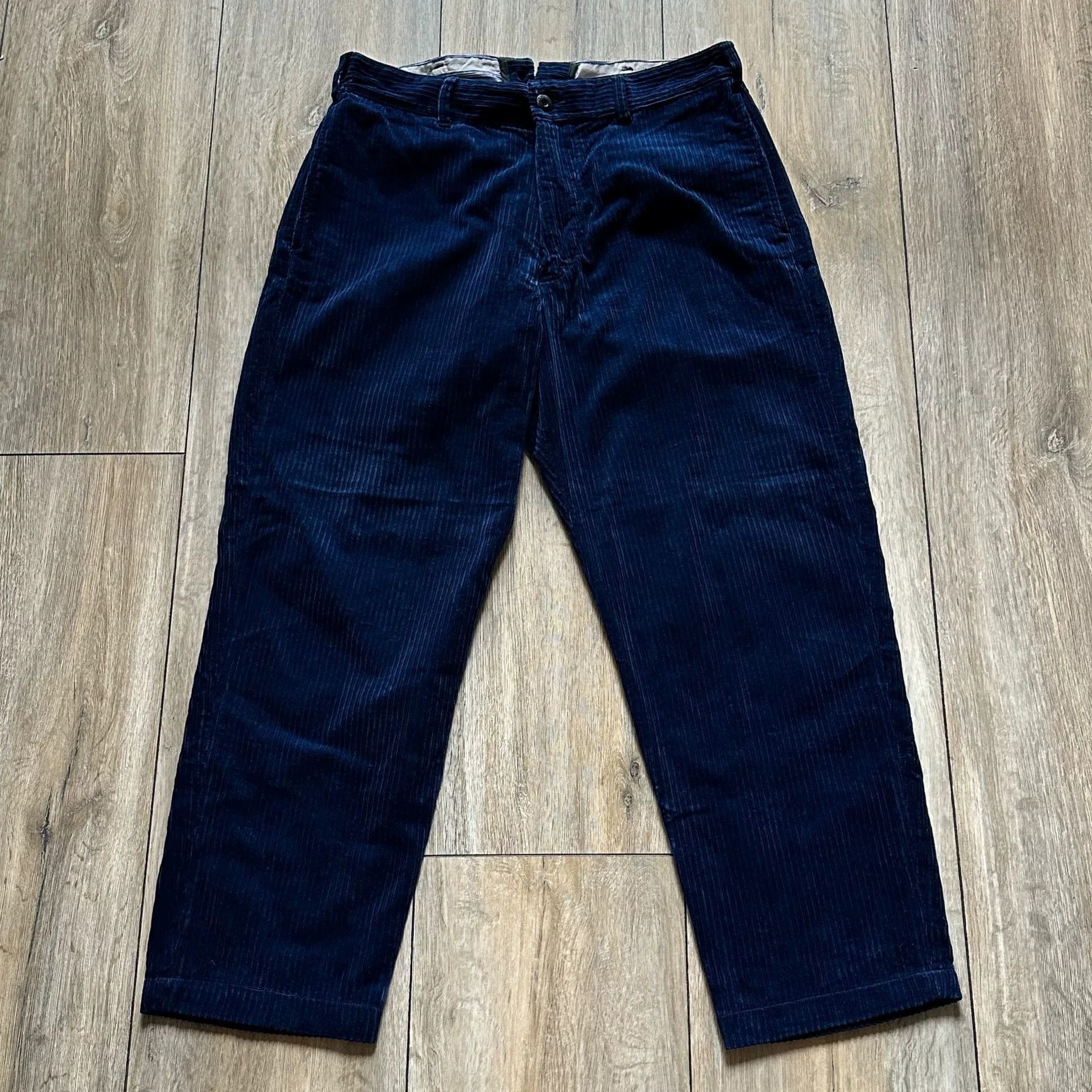 Jelado JELADO Indigo Corduroy Pants L Size US 33 - 1 Thumbnail