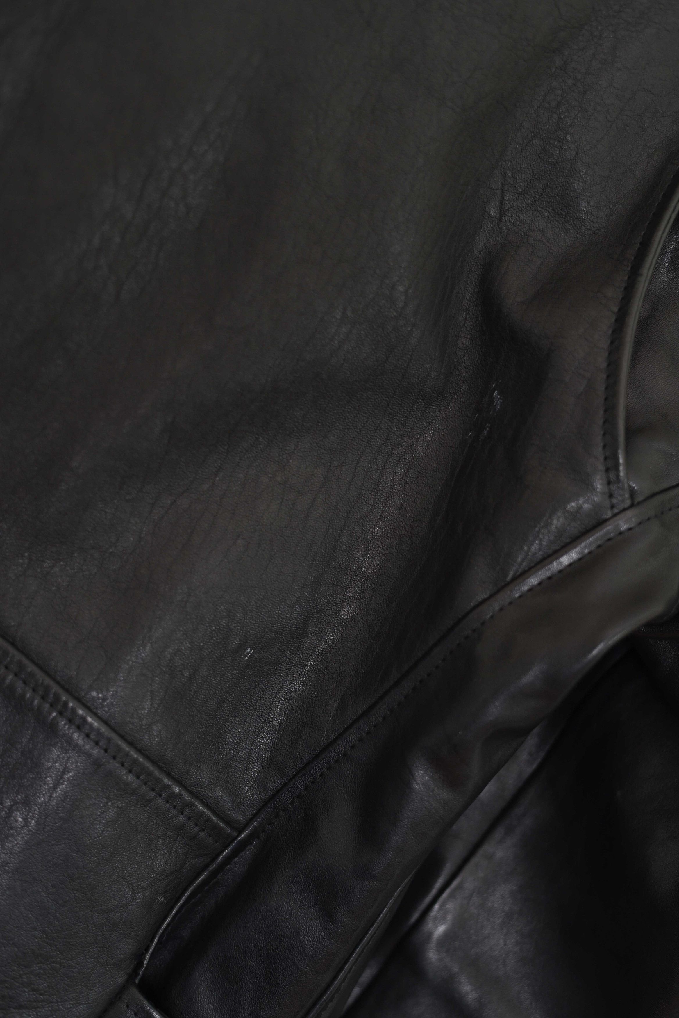 Other Bill Kelso Durable Code 33 Black Horsehide Leather Jacket 40 Size US M / EU 48-50 / 2 - 10 Thumbnail