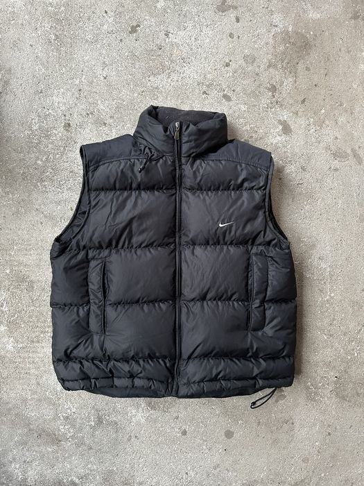 Nike 00s Vintage Nike Duck Down Puffer Y2k Vest | Grailed