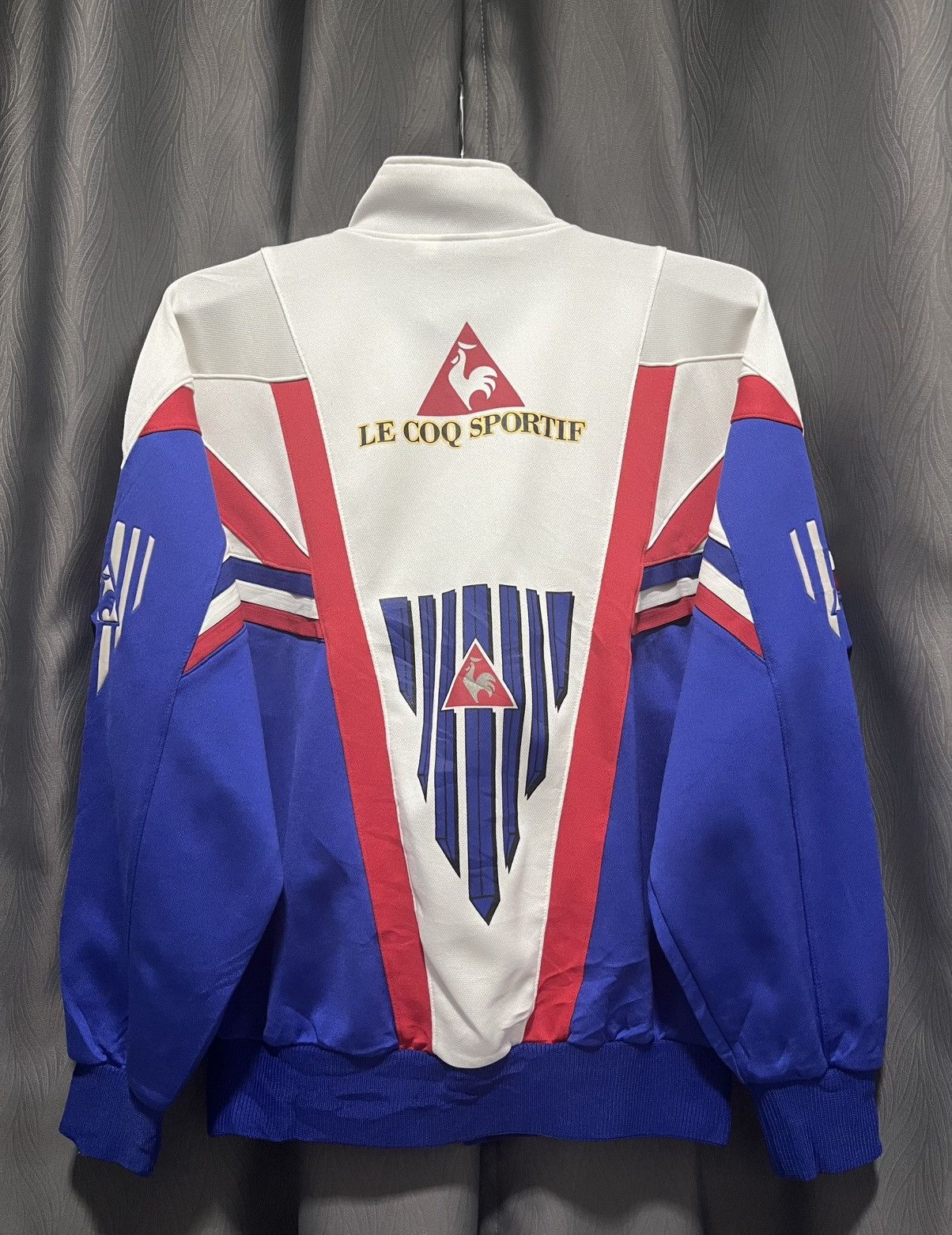 Le Coq Sportif Vintage 90s Le coq Sportif Multicoloured Track Top Jacket Size US L / EU 52-54 / 3 - 2 Thumbnail