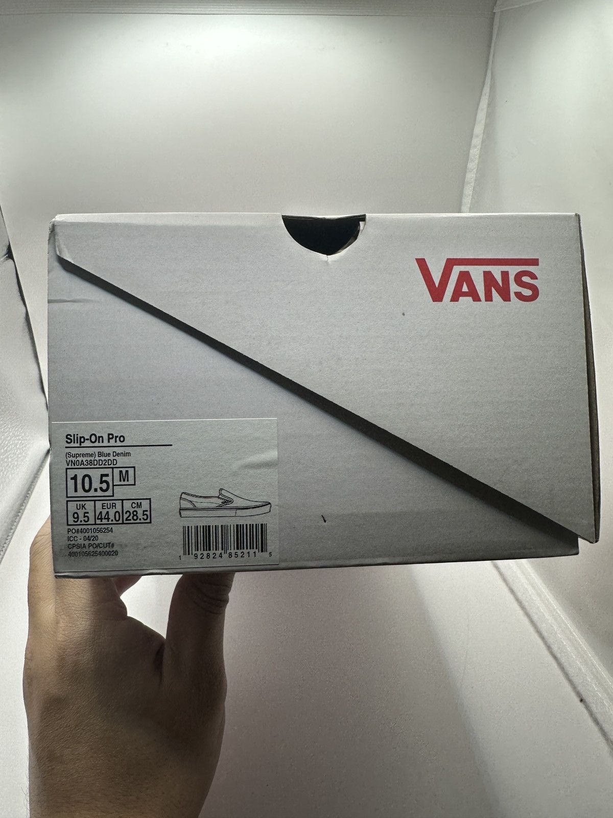Supreme Vans Supreme Hole Punch Denim Blue Size US 10.5 / EU 43-44 - 10 Thumbnail