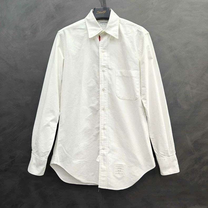 Thom Browne Thom Browne Oxford cloth shirt 2506-Nextarrow Size US S / EU 44-46 / 1 - 1 Thumbnail