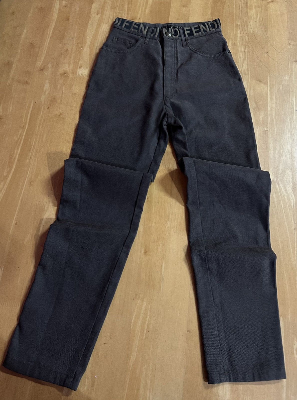 Fendi × Vintage 🔥🔥FENDI Pant Made In Itali Size US 27 - 2 Thumbnail