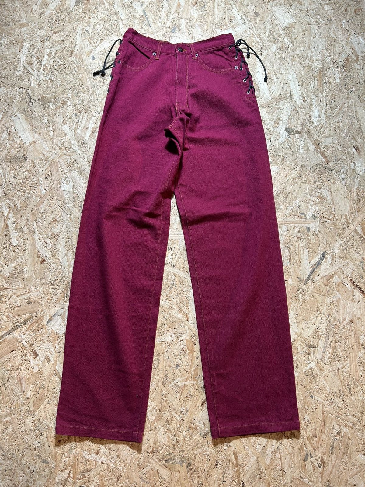 Harley Davidson Vintage Harley Davidson Wide Pants Size US 26 / EU 42 - 1 Thumbnail