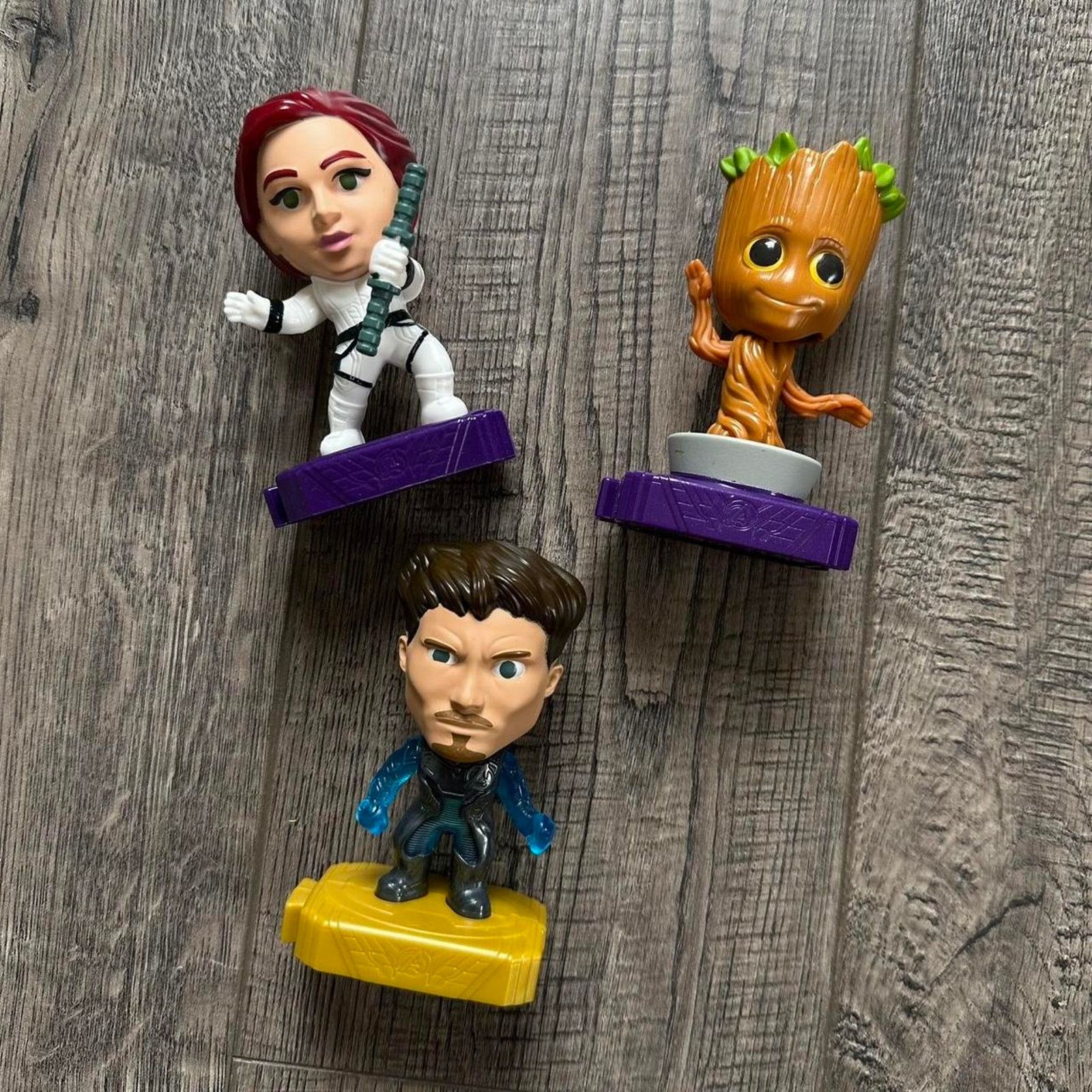 Marvel Comics Rare McDonalds Avengers Endgame Groot Toy Action Figure Lot Size ONE SIZE - 1 Thumbnail