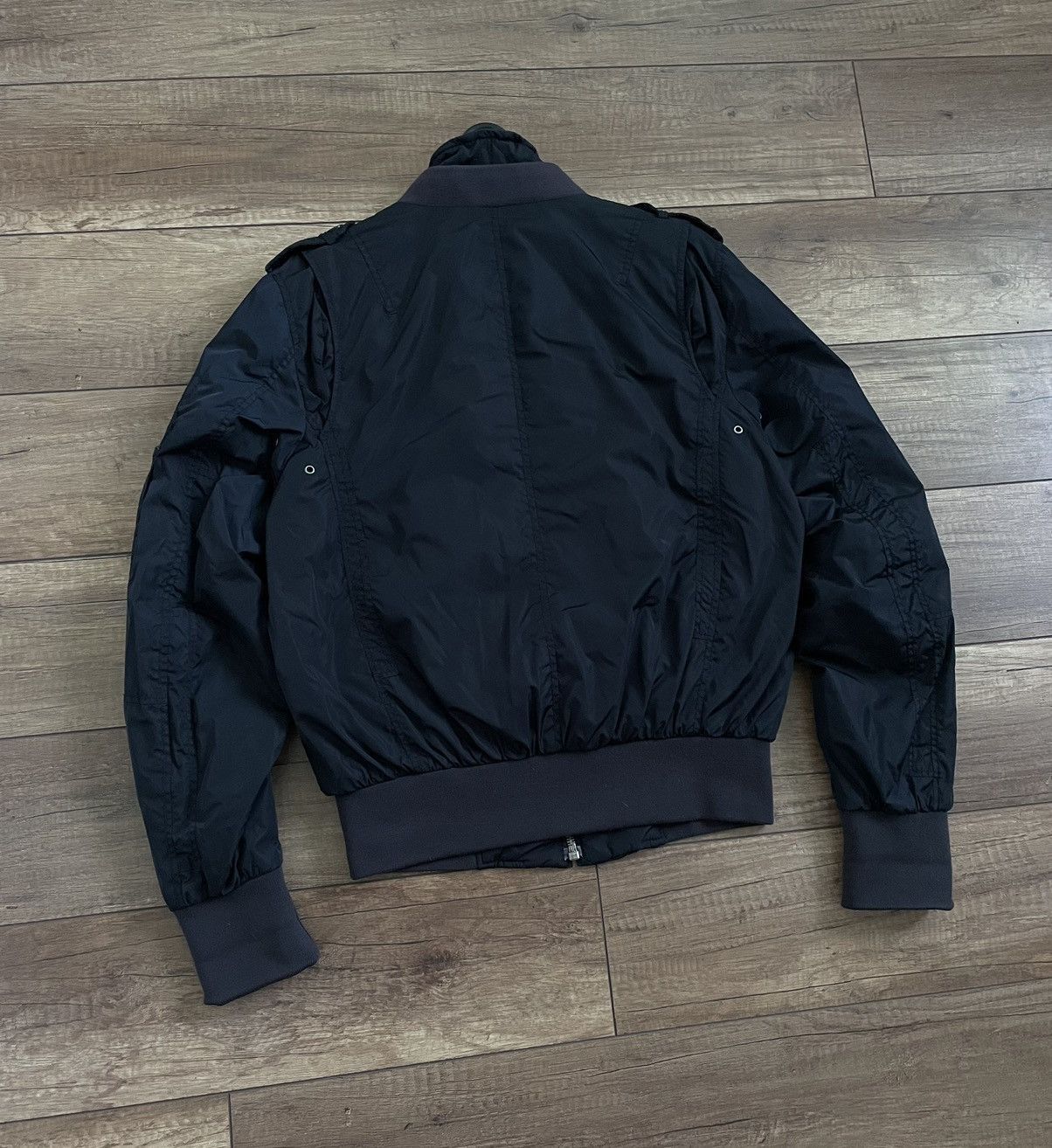 Neil Barrett Neil Barrett Nylon MA-1 Military Bomber Jacket Size US M / EU 48-50 / 2 - 7 Thumbnail